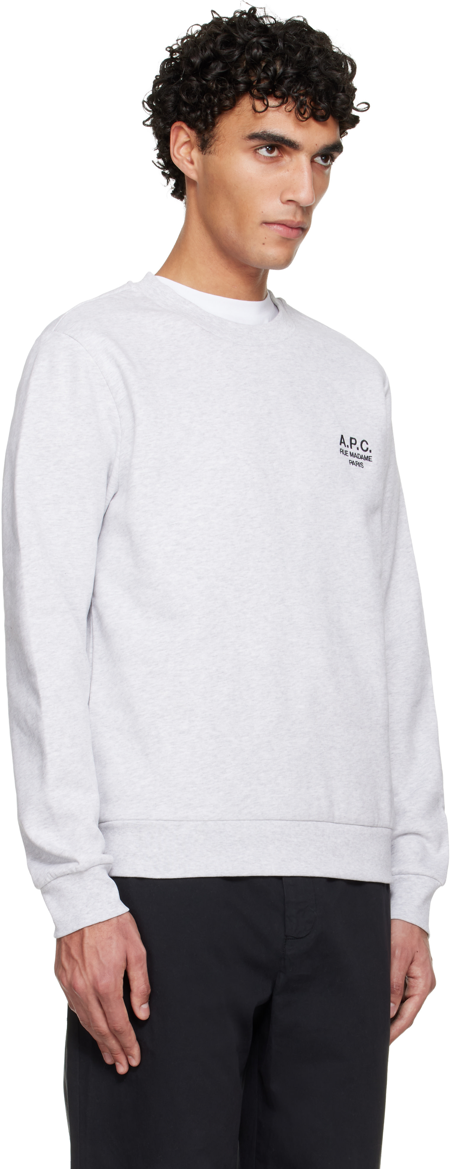 A.P.C. - 그레이 스탠다드 루마담 스웨트셔츠