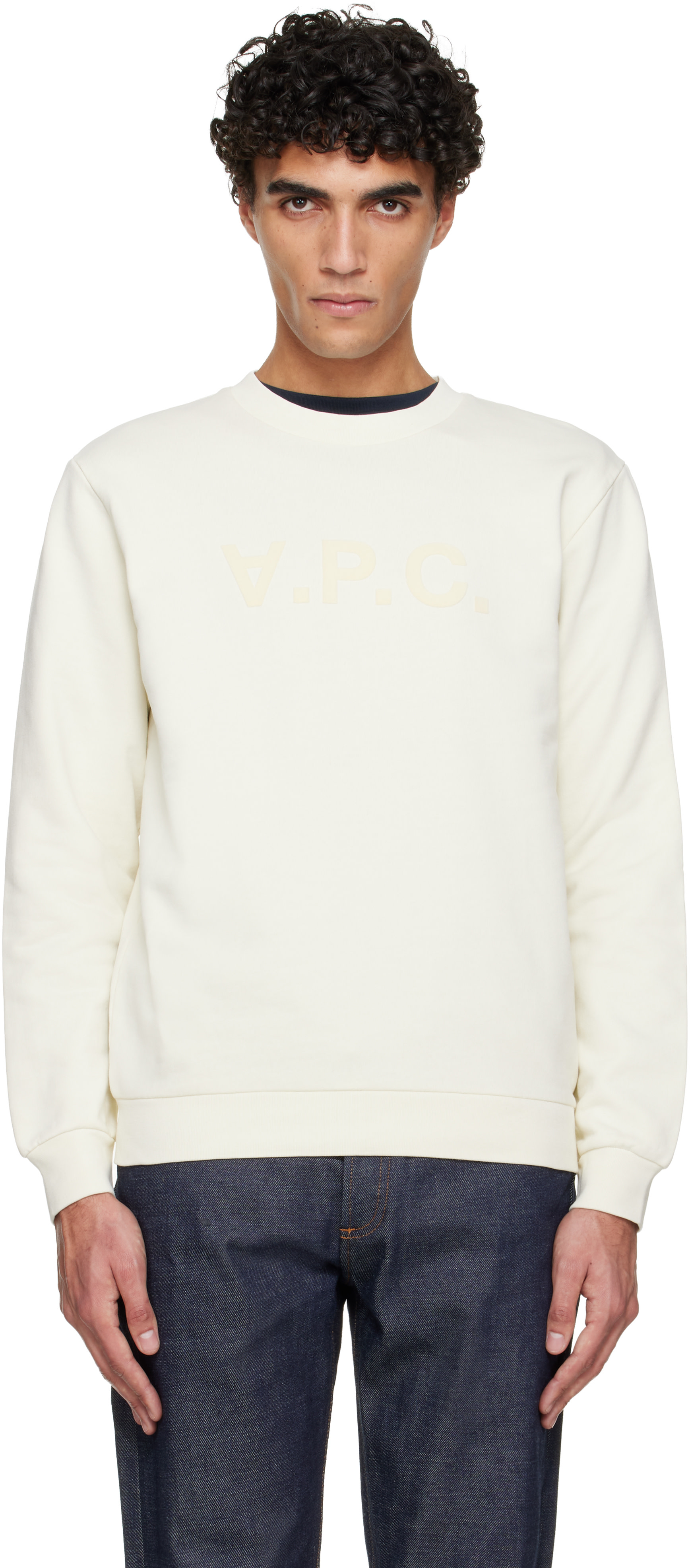 A.P.C. - 오프 화이트 스탠다드 그랜드 VPC 스웨트셔츠