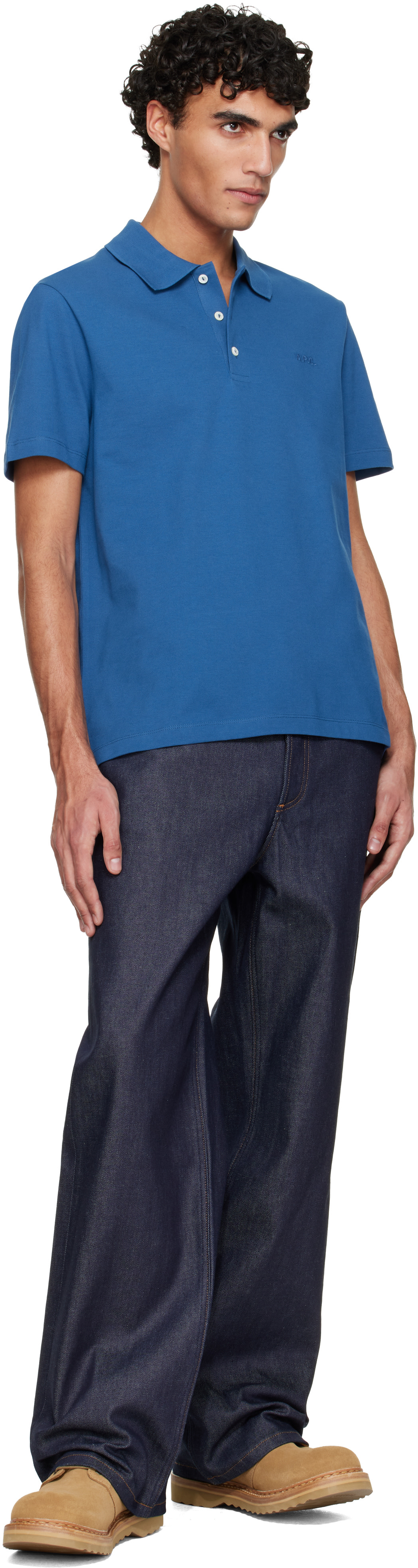 A.P.C. - Polo bleu