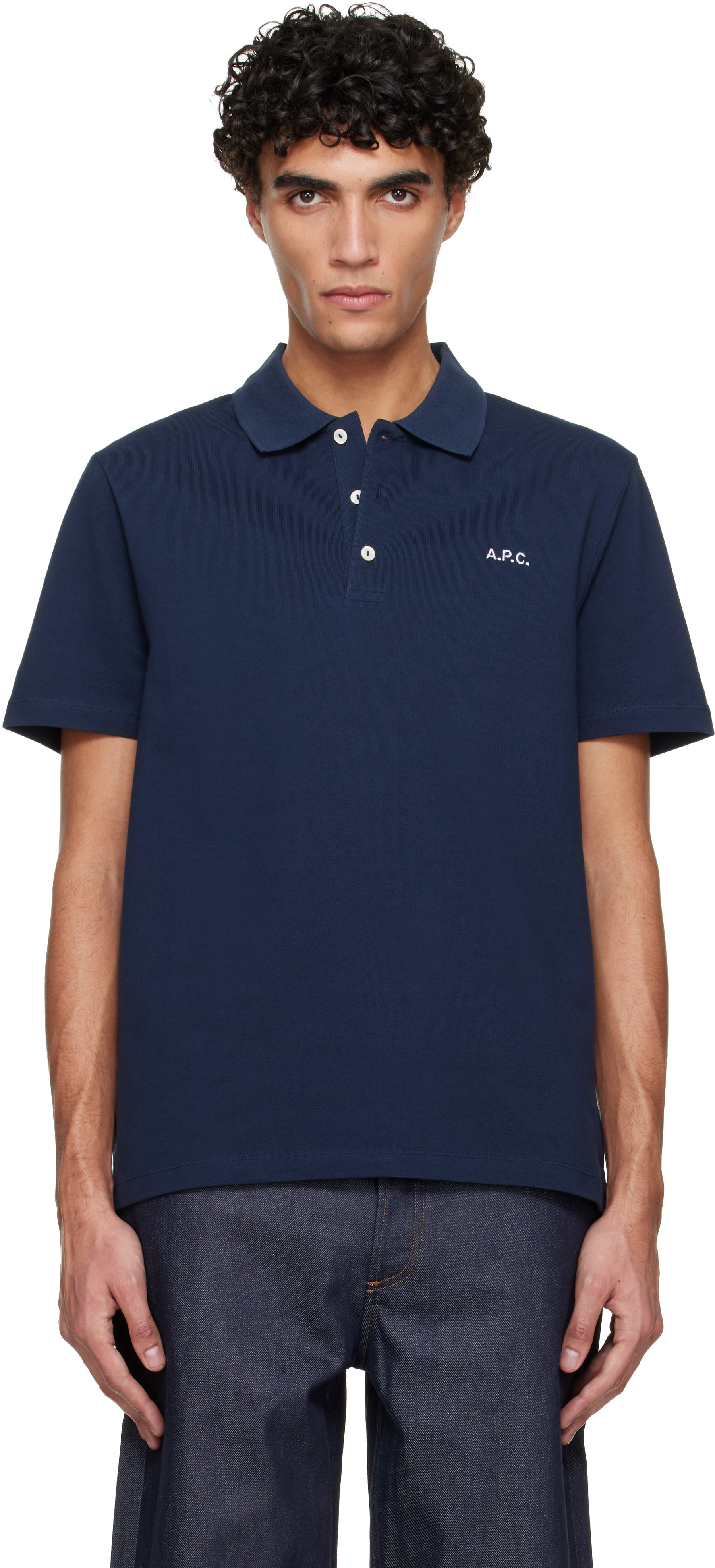 A.P.C. JW ANDERSON ネイビー Murrayポロシャツ M A.P.C. JW ANDERSON ネイビー Murrayポロシャツ Mの通販はau PAY