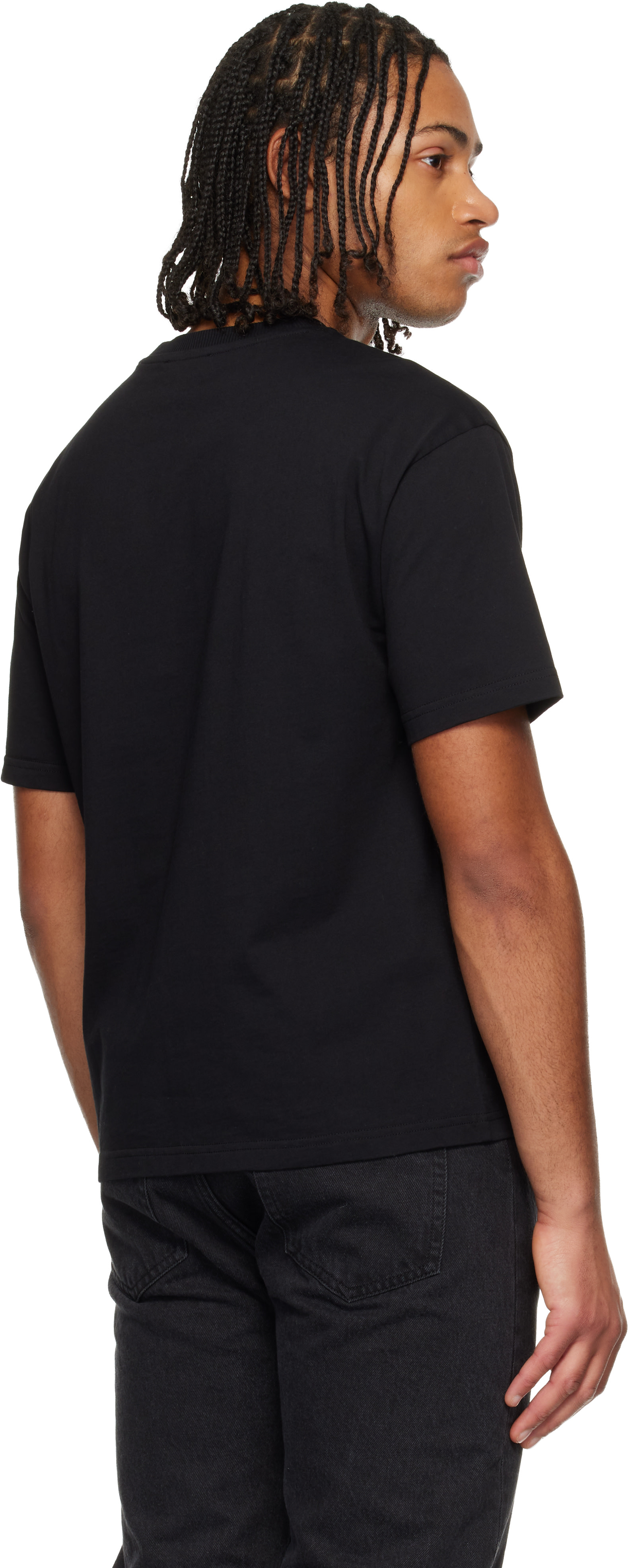 A.P.C. - ブラック Boxy Micro Logo Tシャツ