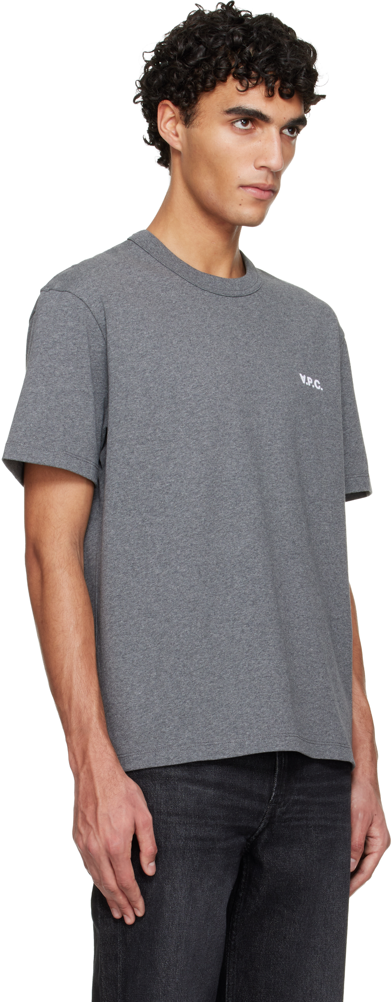 A.P.C. - グレー Petit 'VPC' ボクシー Tシャツ