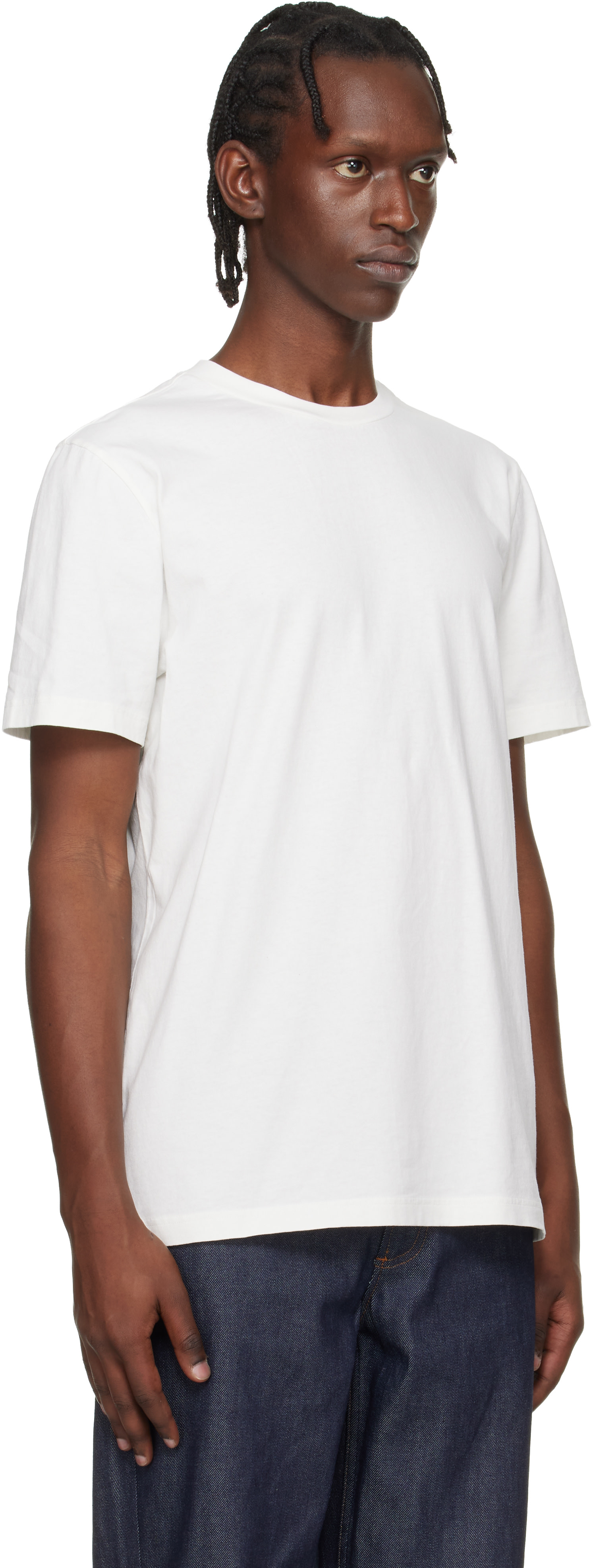 A.P.C.: ホワイト 'APC Printemps 26' Tシャツ | SSENSE 日本