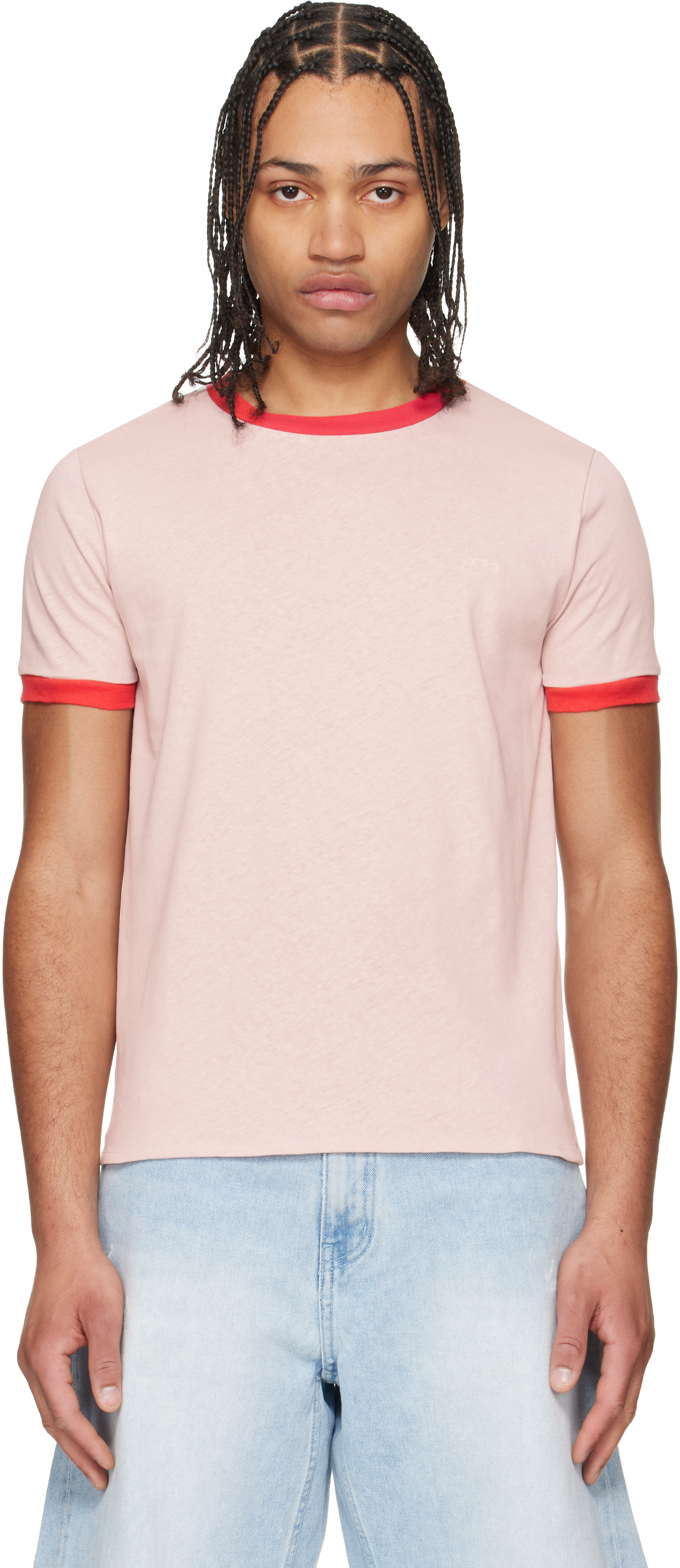 A.P.C. - T-shirt Jules rose