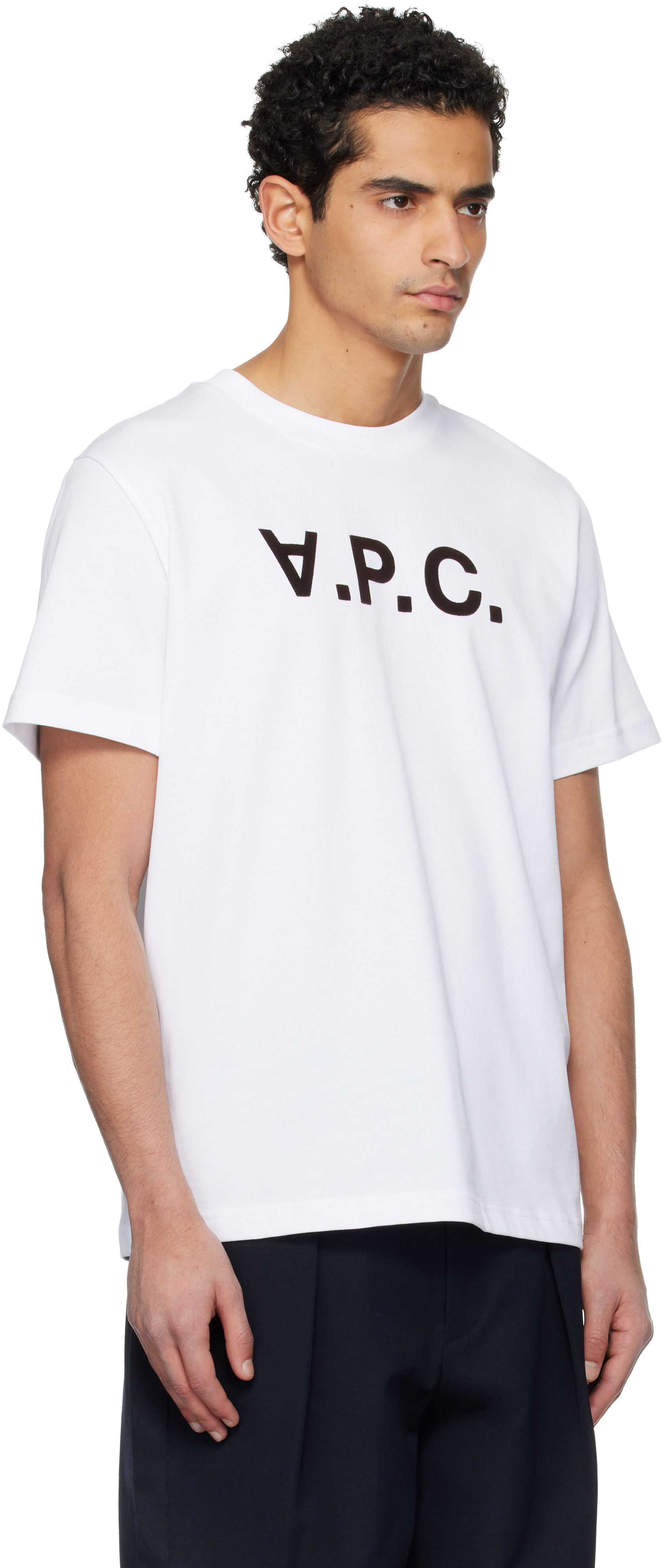 A.P.C. - 화이트 스탠다드 라지 VPC 티셔츠