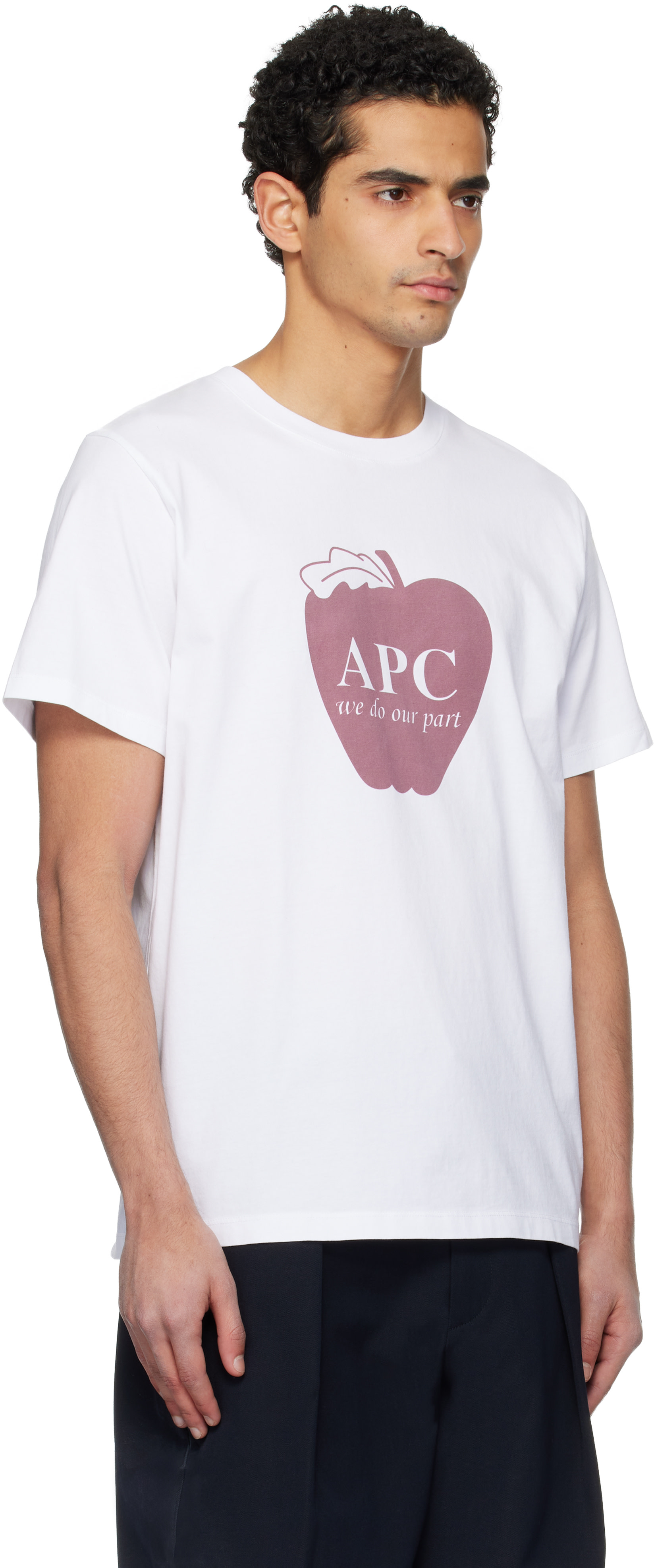 A.P.C. - 화이트 폼 티셔츠