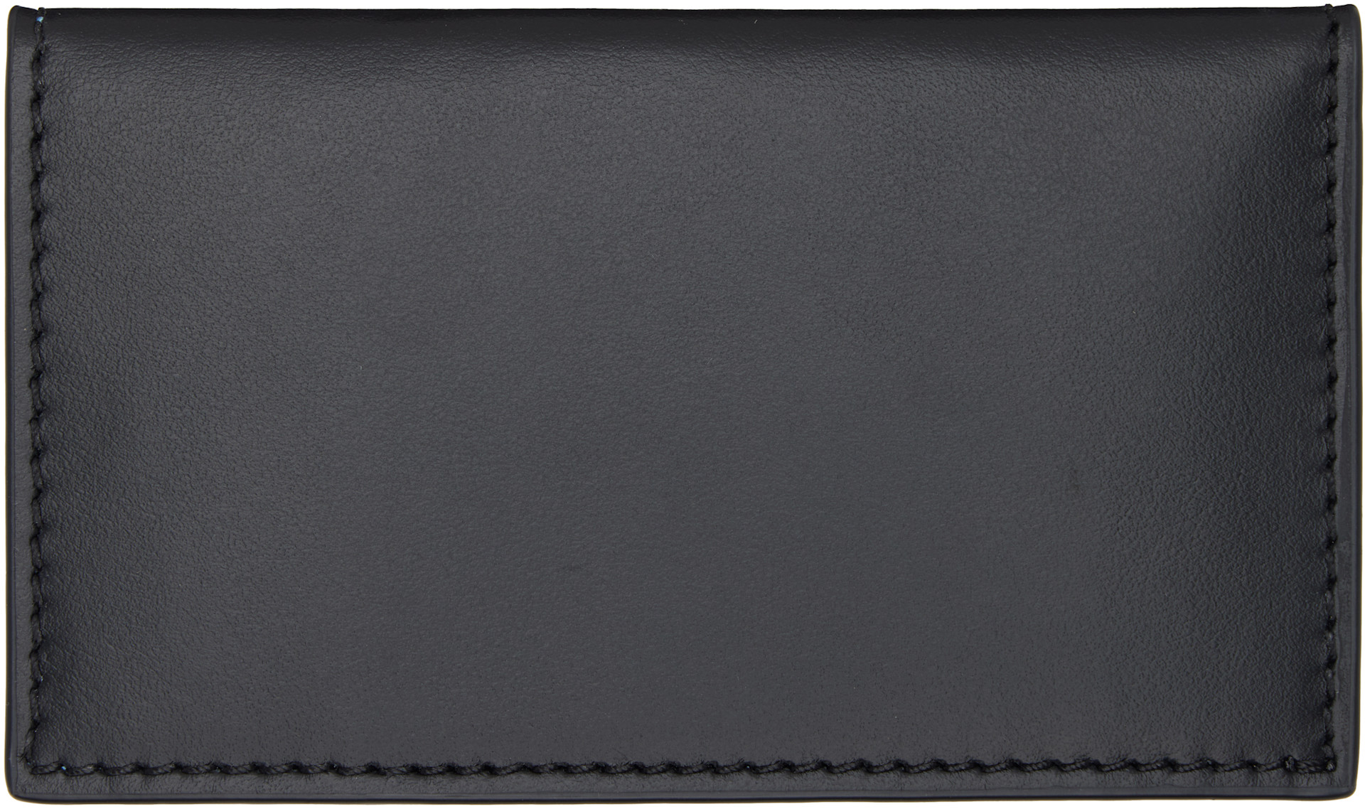 Lanvin - Black & Brown 'Catch By Lanvin' Two Fold Card Holder