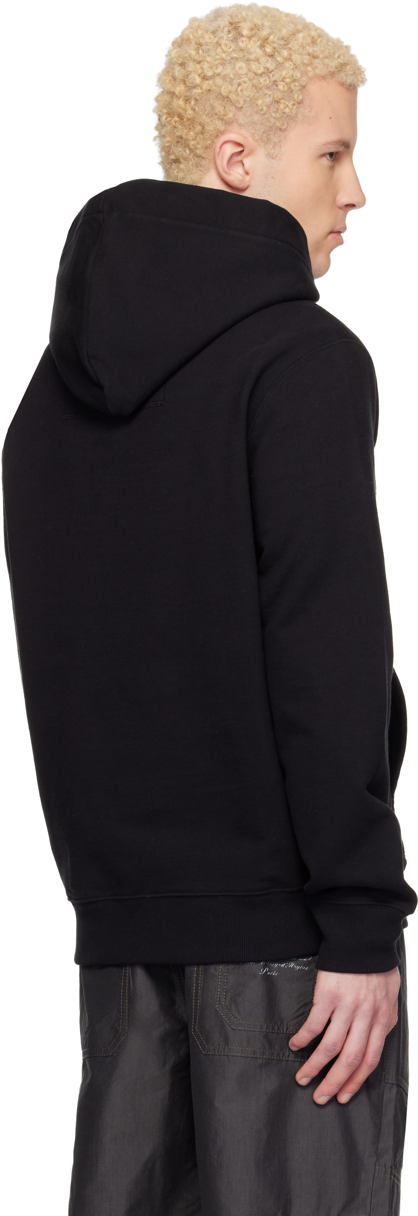 LANVIN メンズ27cm Lanvin: Black Urban Curb Hoodie | SSENSE