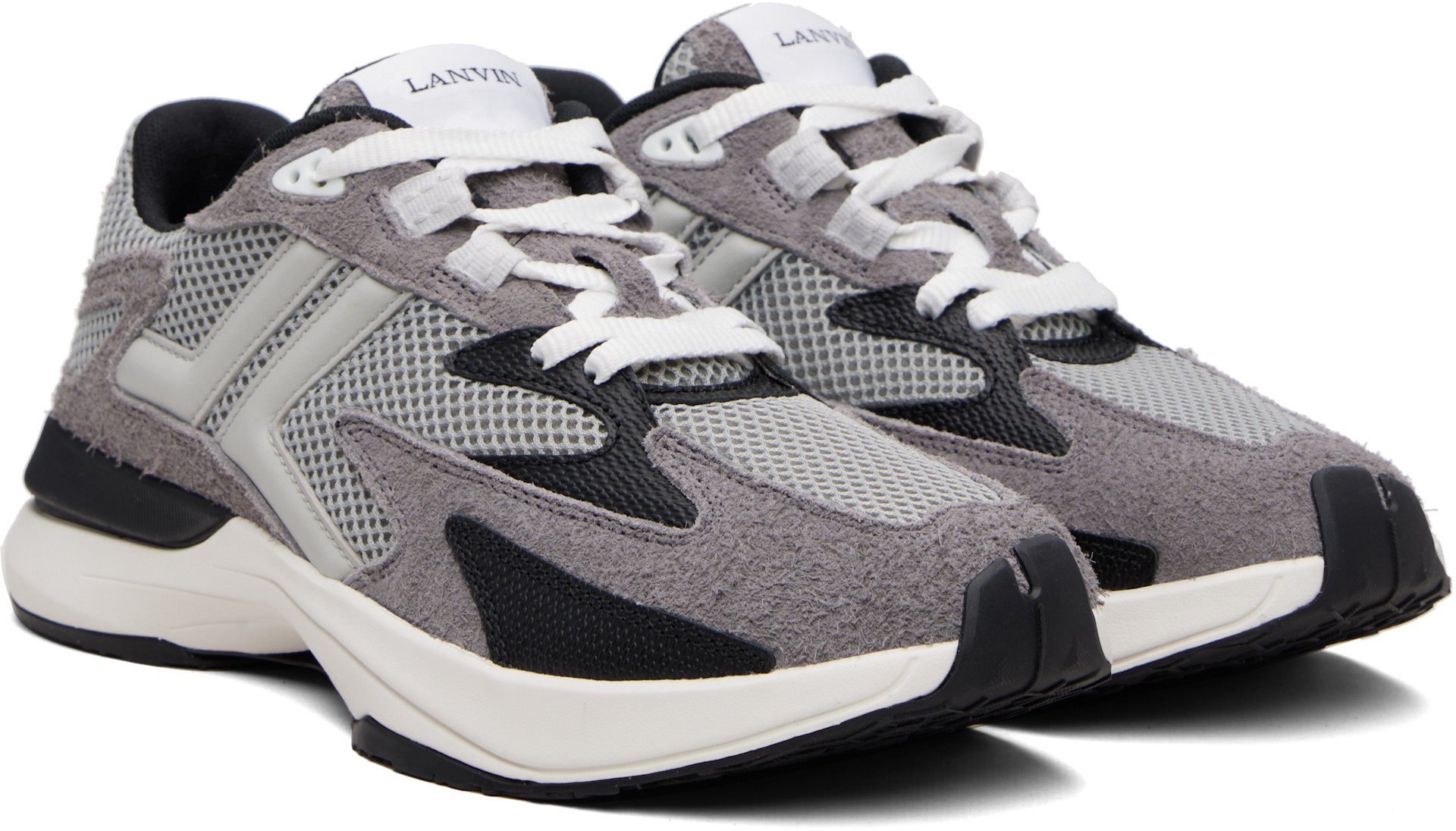 Lanvin - Baskets JLA grises