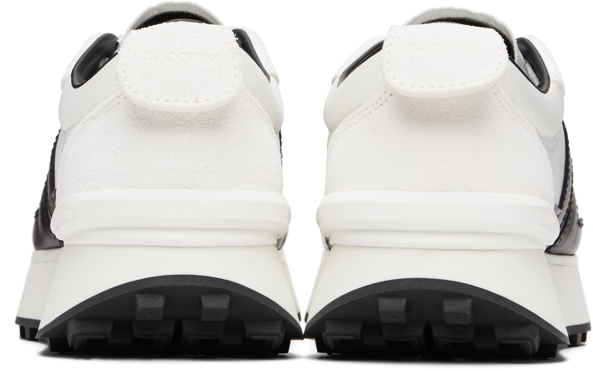 Lanvin - White Nylon Bumpr Sneakers