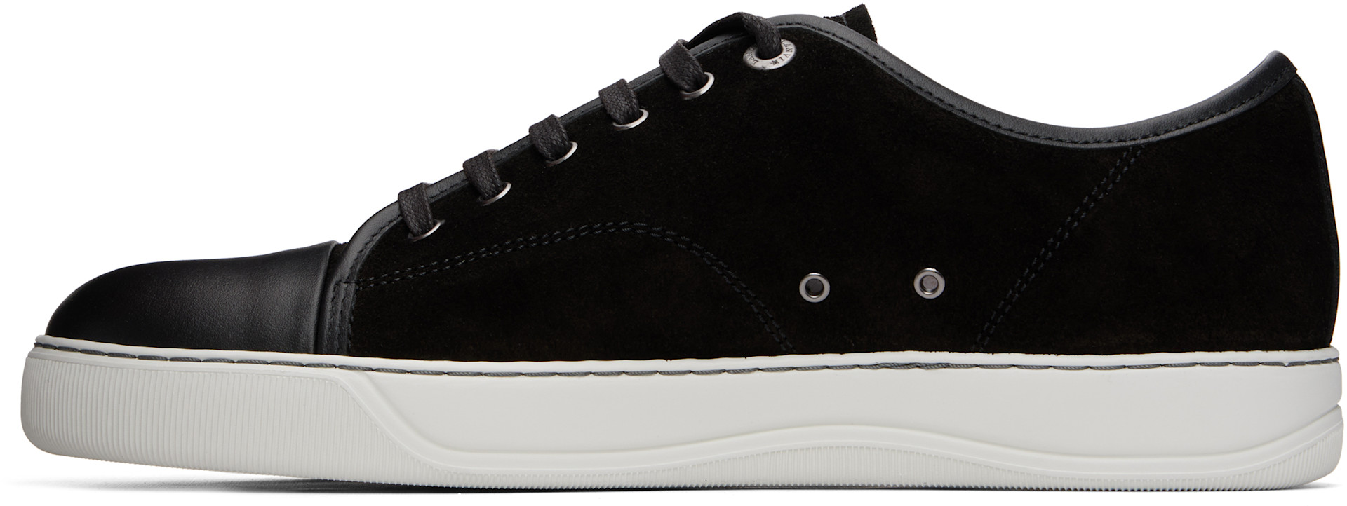 Lanvin - ブラック DBB1 Leather & Suede スニーカー