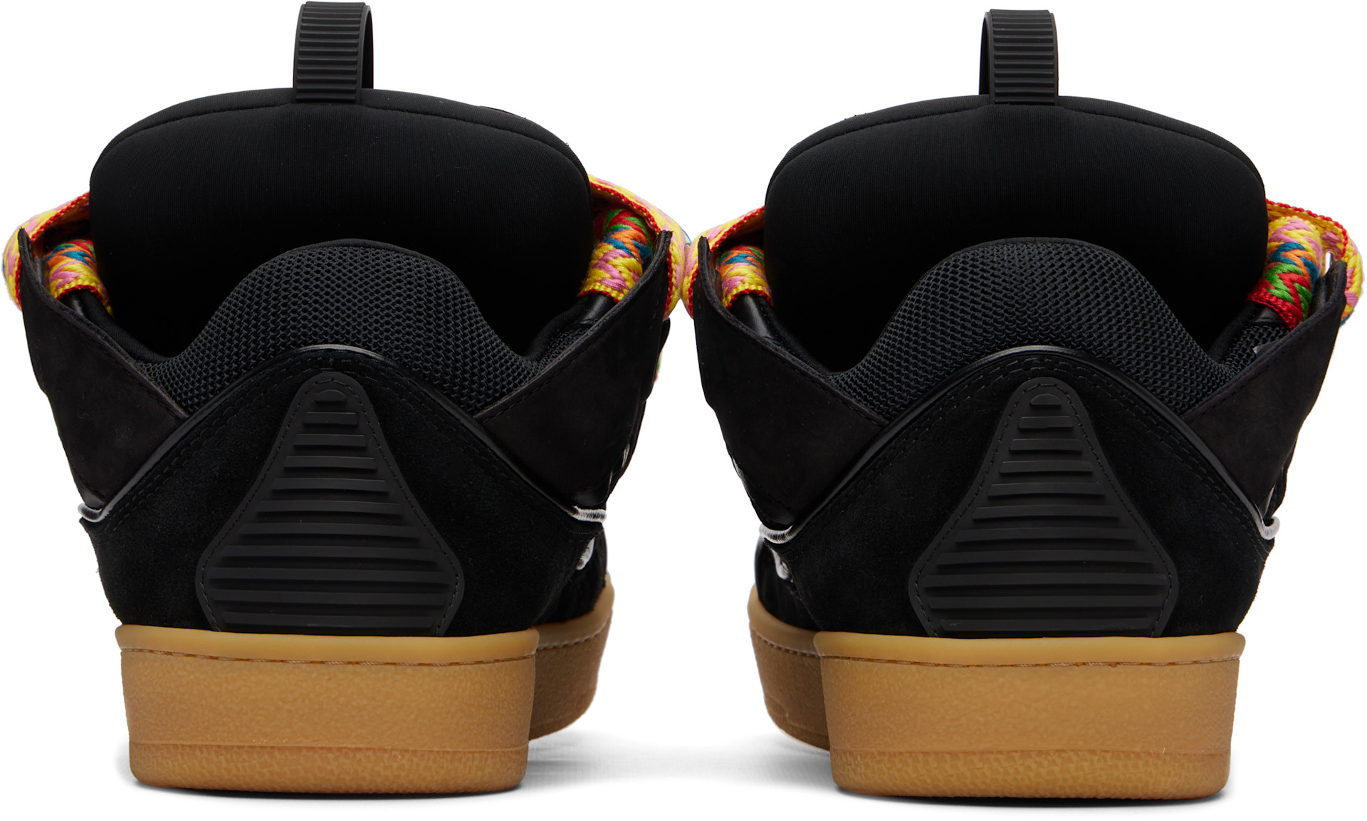Lanvin: Black Curb Sneakers | SSENSE