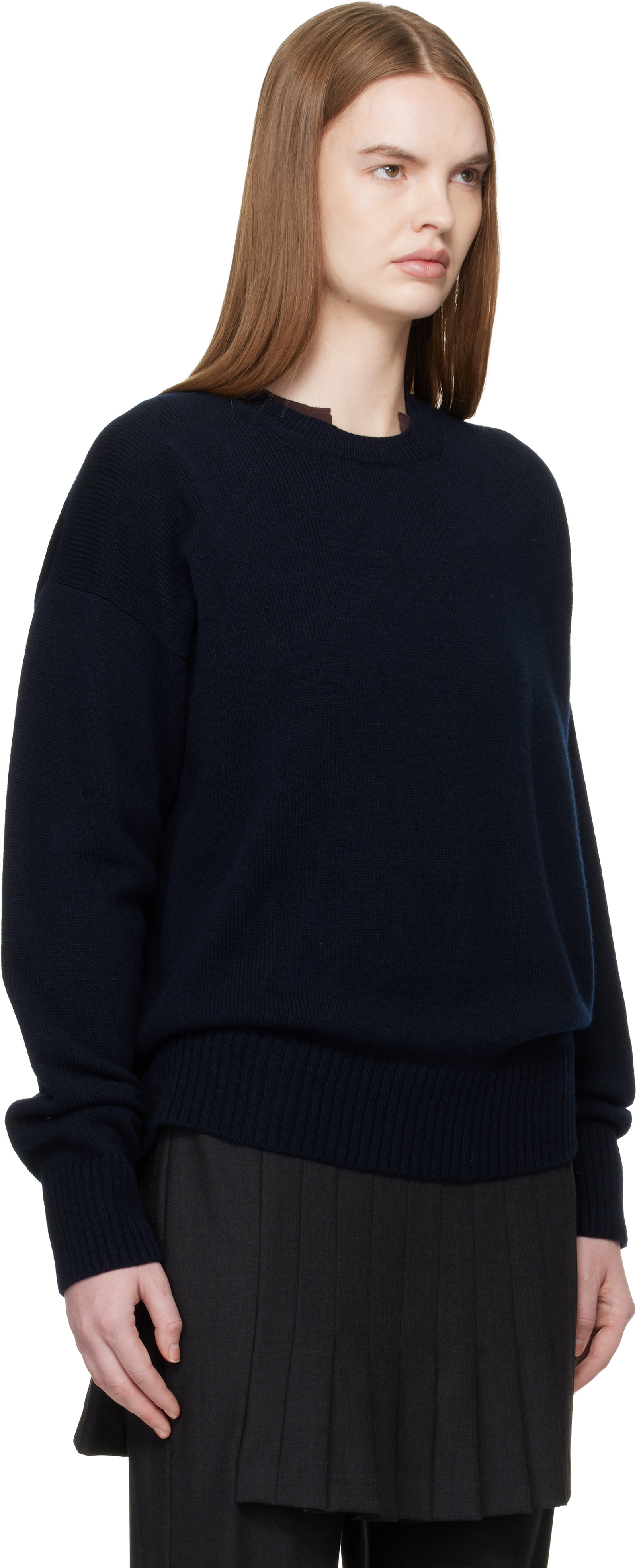 &Daughter - Pull décontracté Innes bleu marine