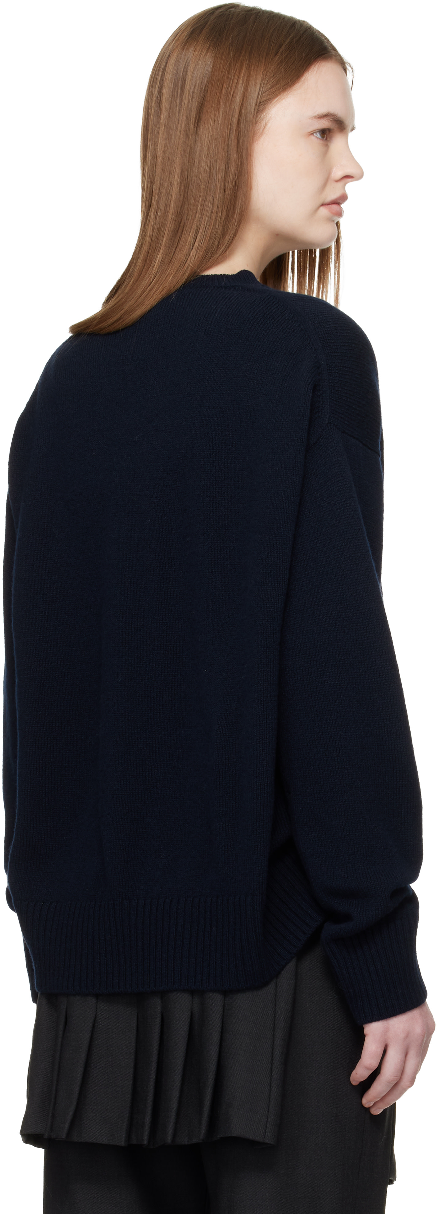 &Daughter - Pull décontracté Innes bleu marine