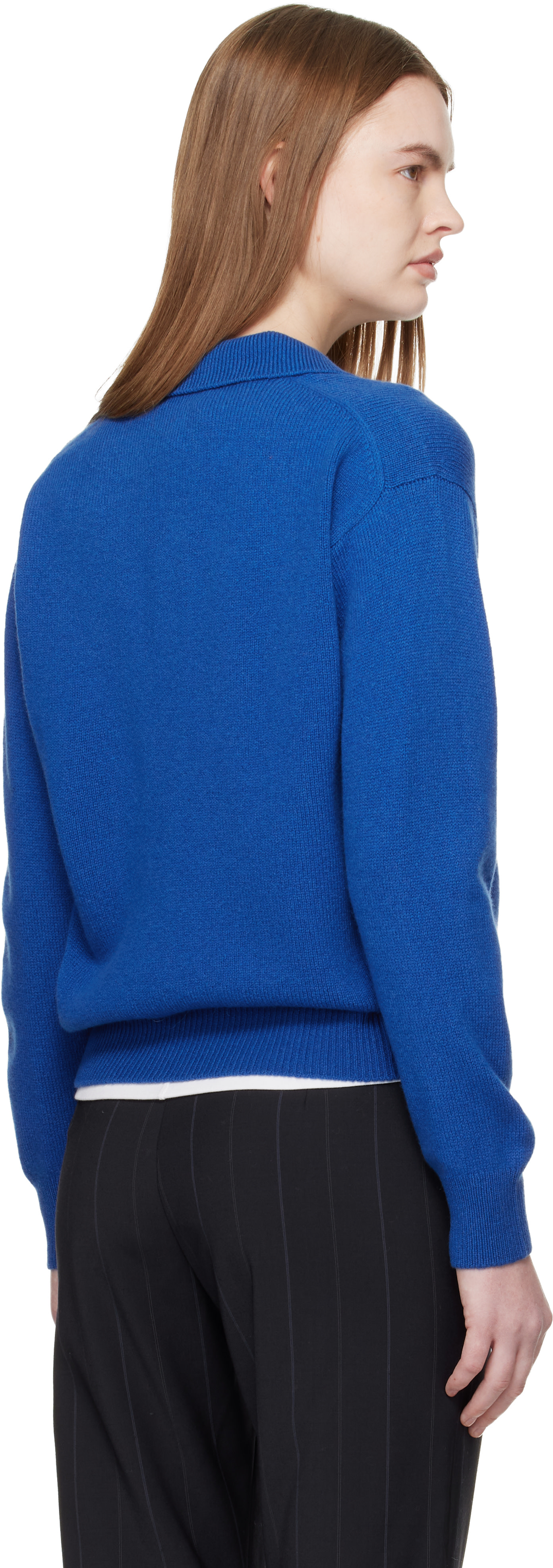 &Daughter - Polo Edith bleu exclusif à SSENSE