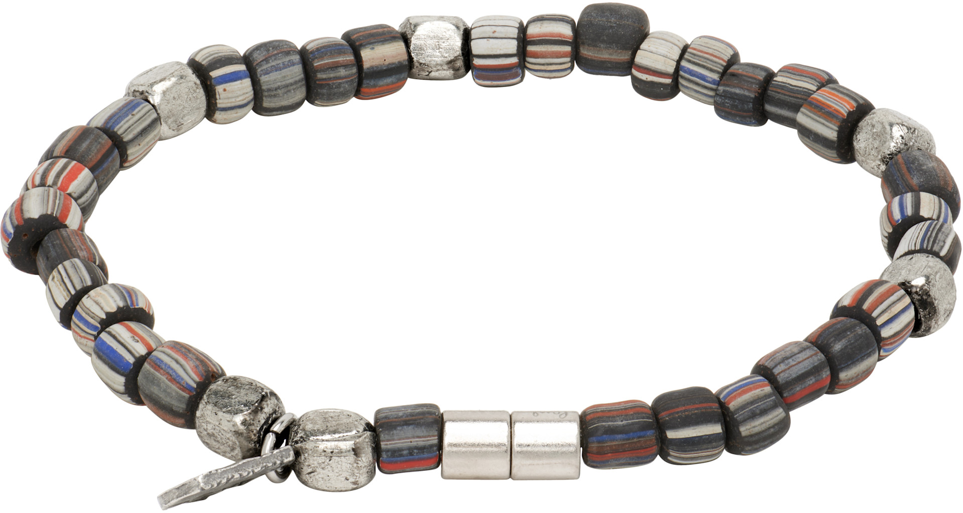 Paul Smith - 'Artist Stripe' Beaded Bracelet