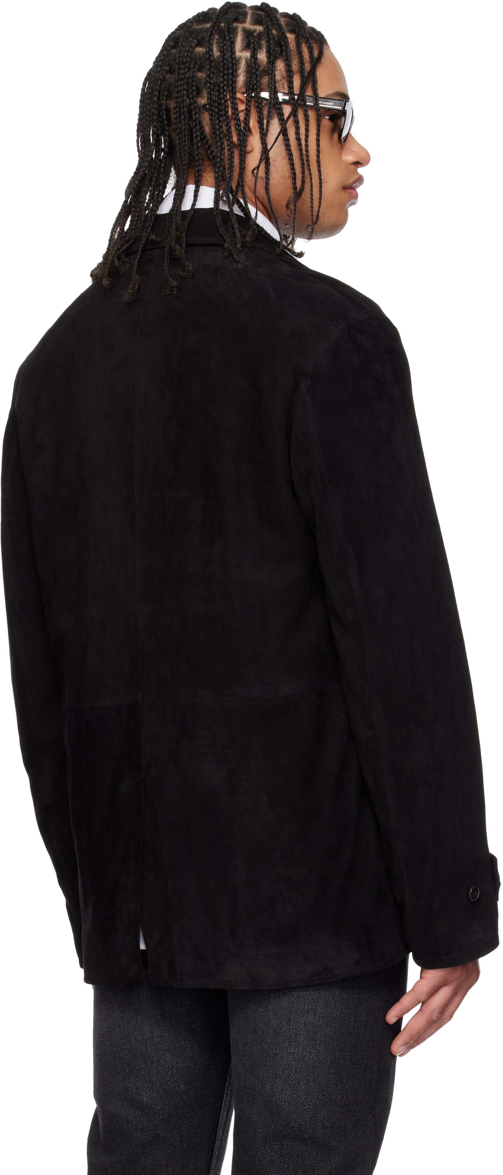 Paul Smith - Blouson noir en suède