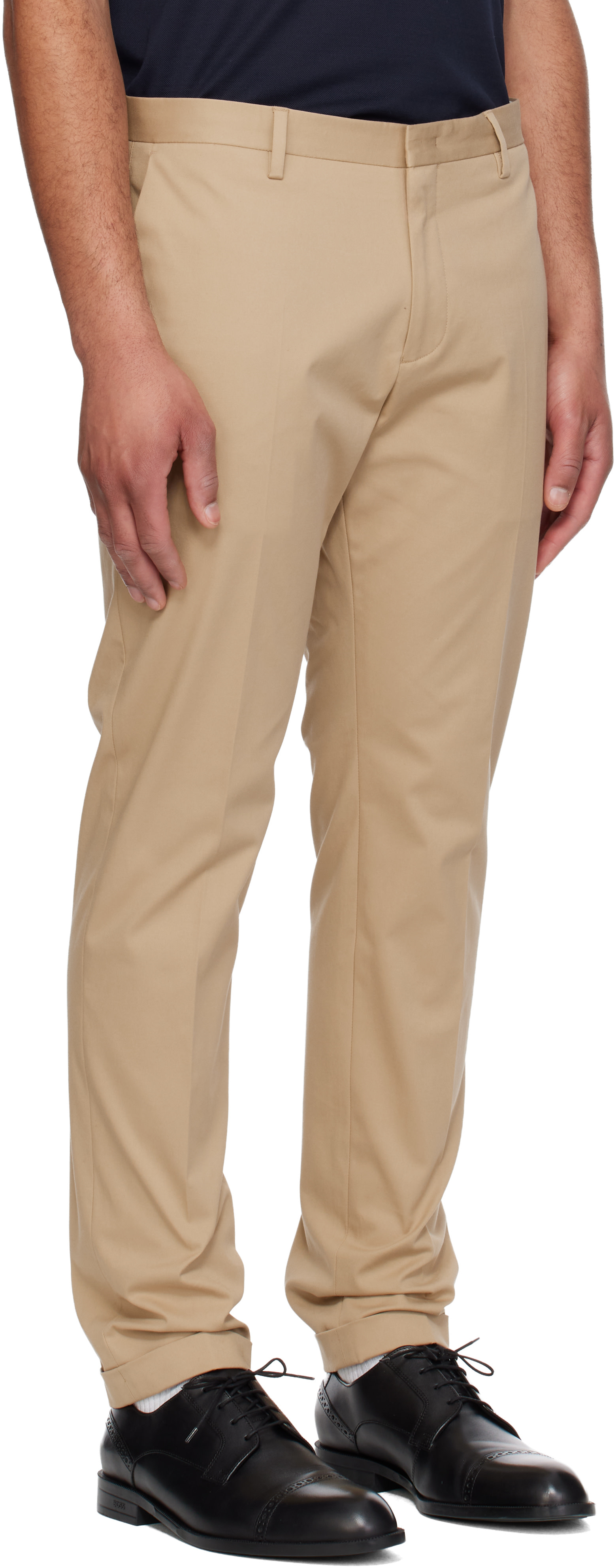 Paul Smith - Beige Slim-Fit Cotton-Stretch Chino Trousers