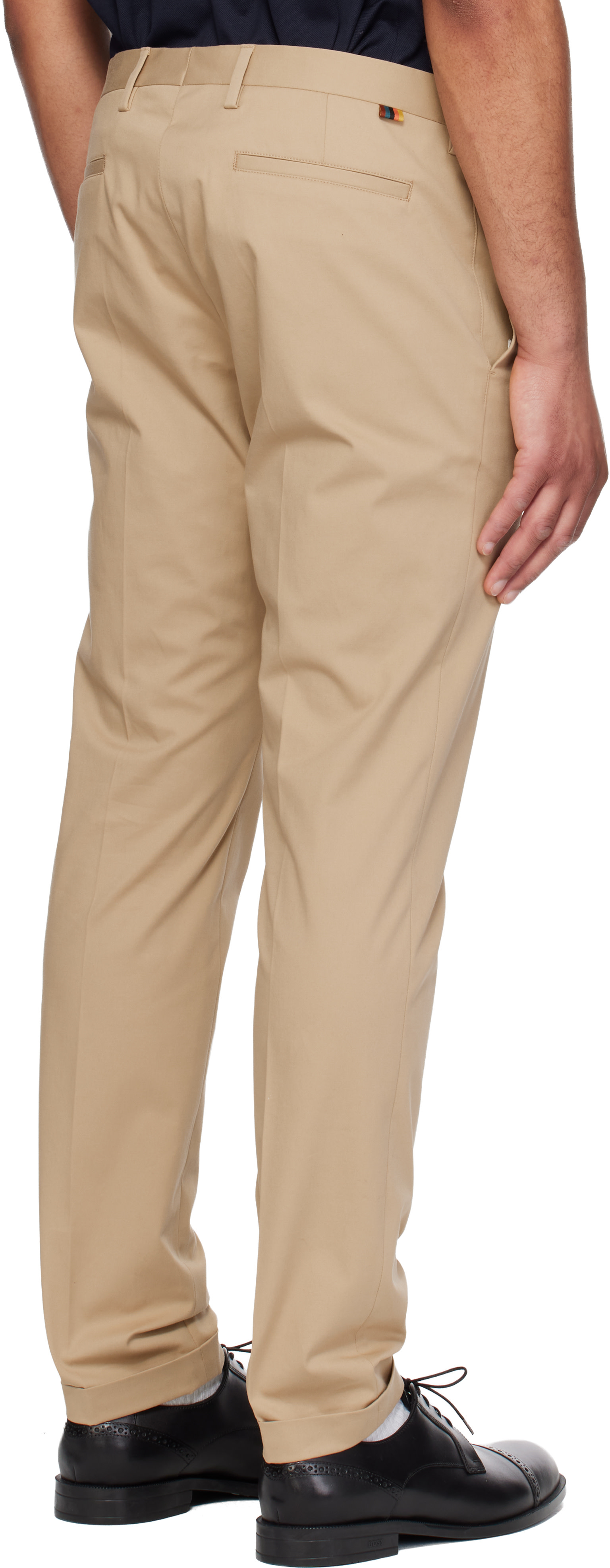 Paul Smith - Beige Slim-Fit Cotton-Stretch Chino Trousers