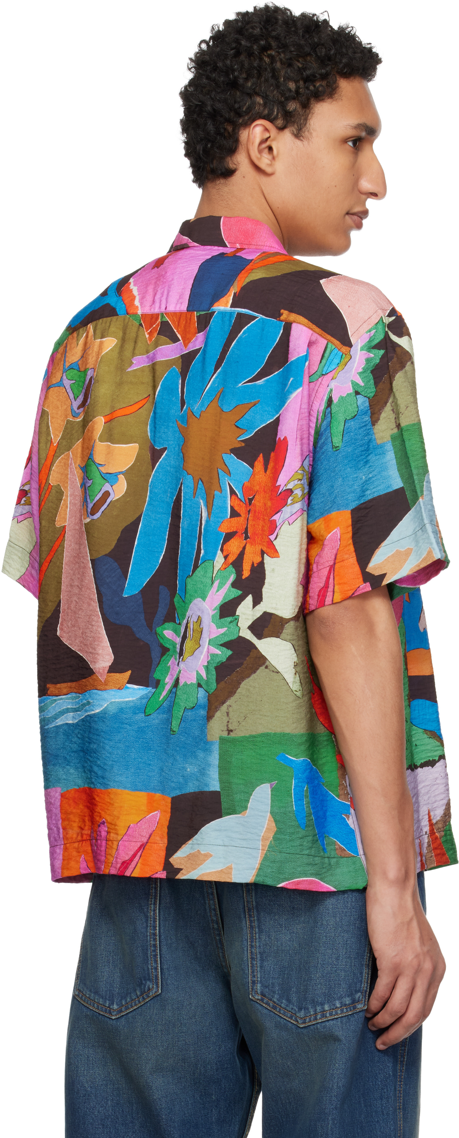 Paul Smith: Multicolor S/S Casual Fit Shirt | SSENSE