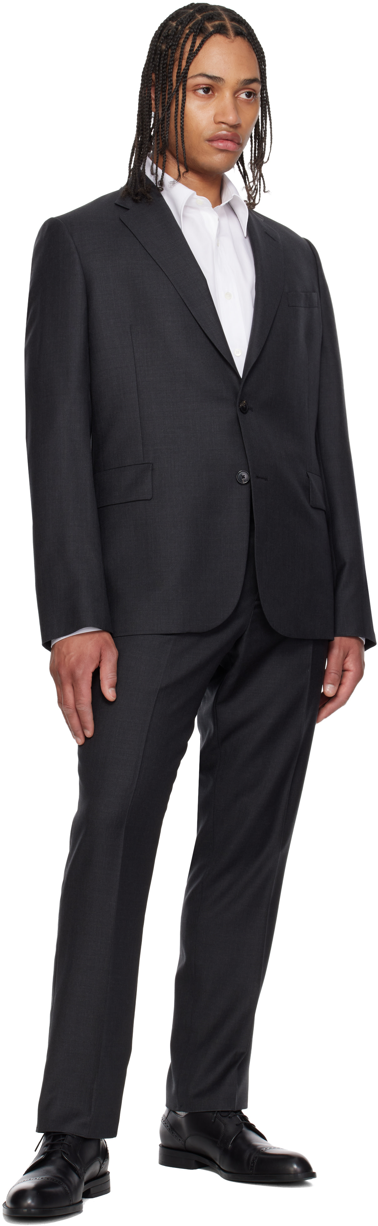 Paul Smith - ブラック Tailored Two Button スーツ