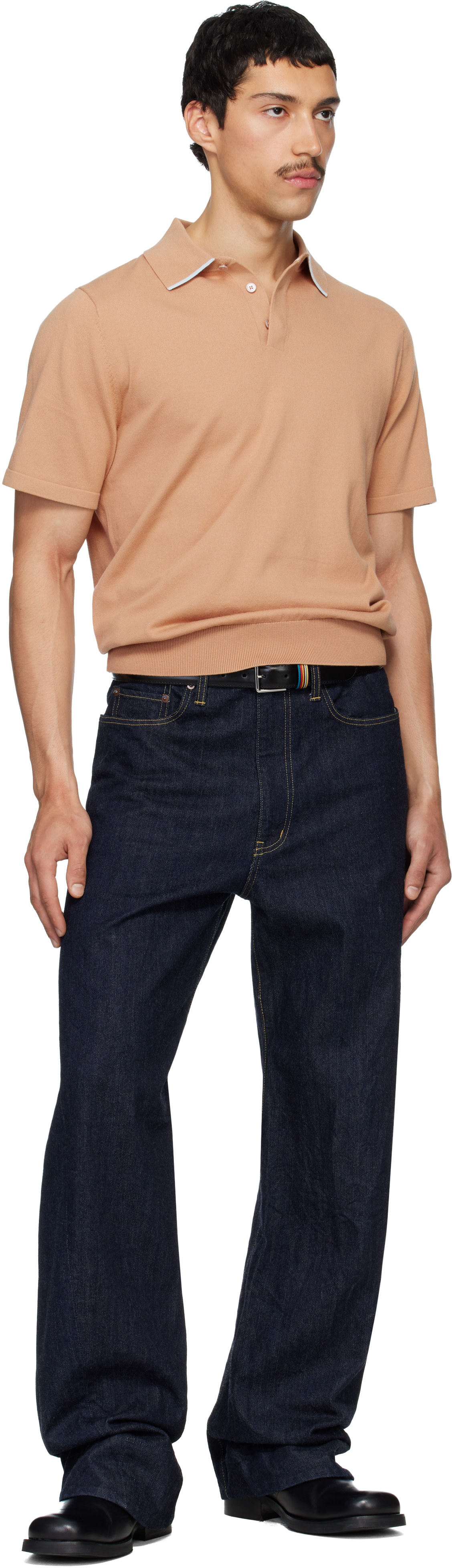 Paul Smith - Polo à manches courtes brun clair