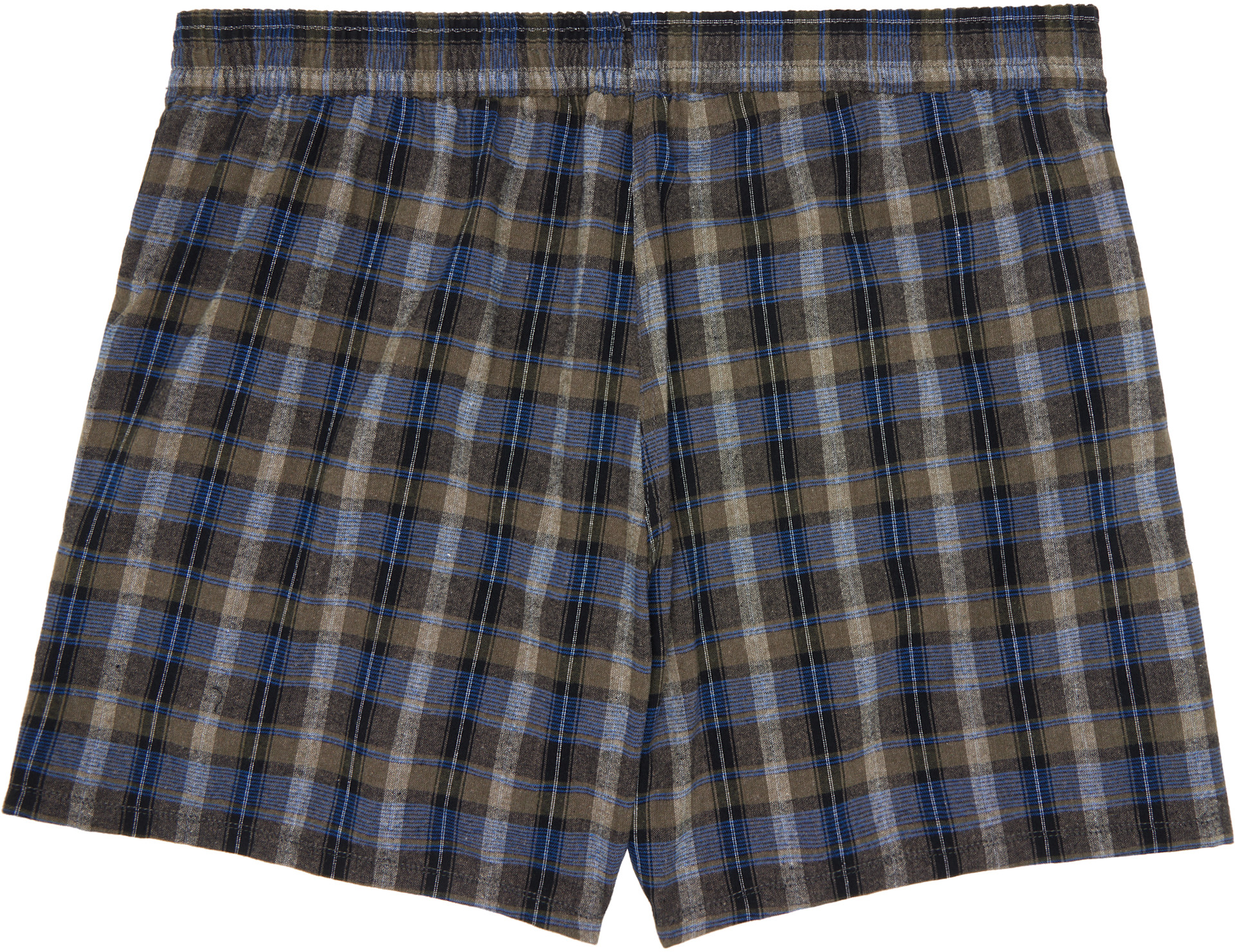 ERL: グレー＆ネイビー Plaid ボクサー ショートパンツ | SSENSE 日本