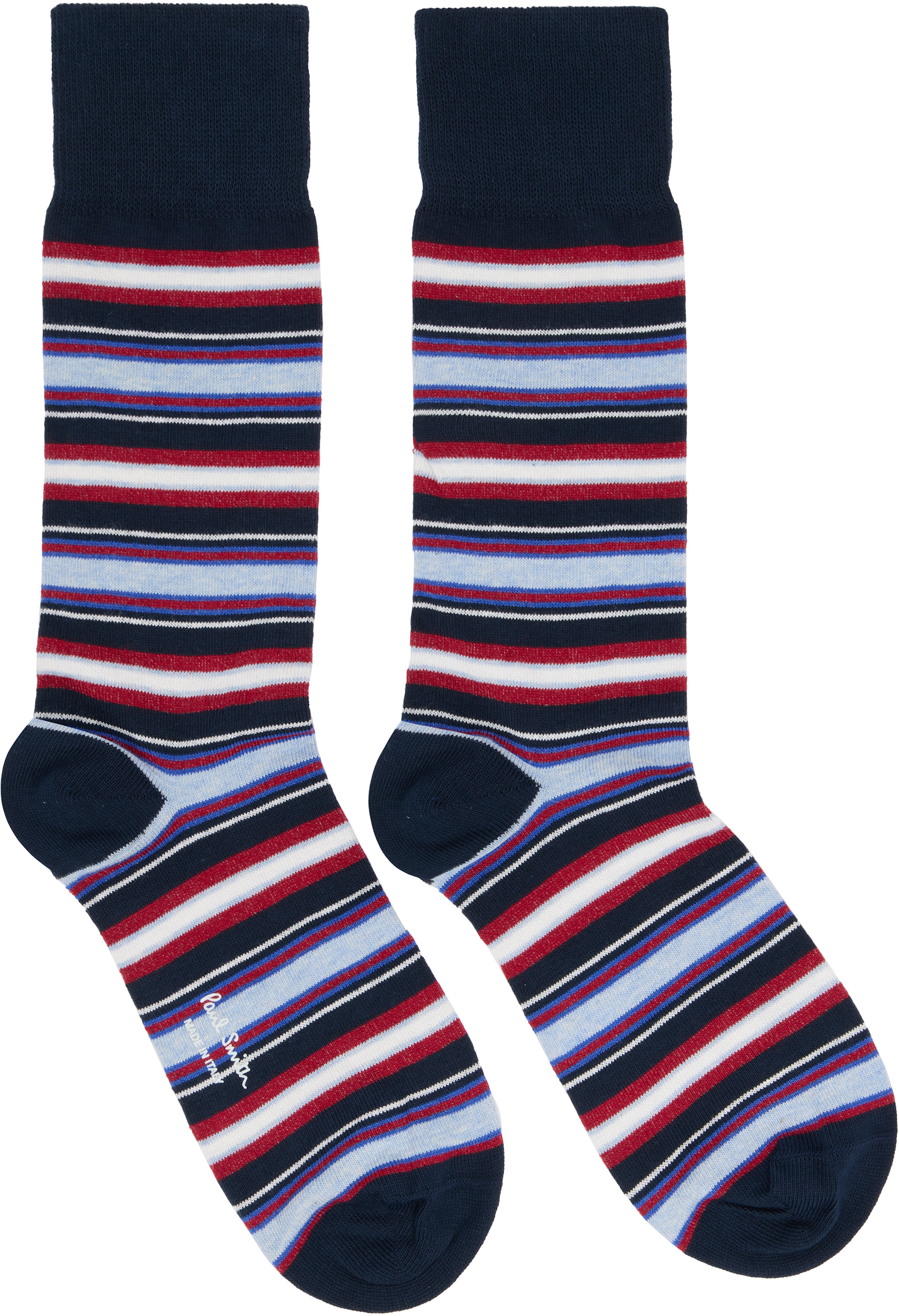 Paul Smith - マルチカラー Mixed Stripe Cracker Set ソックス 3足セット
