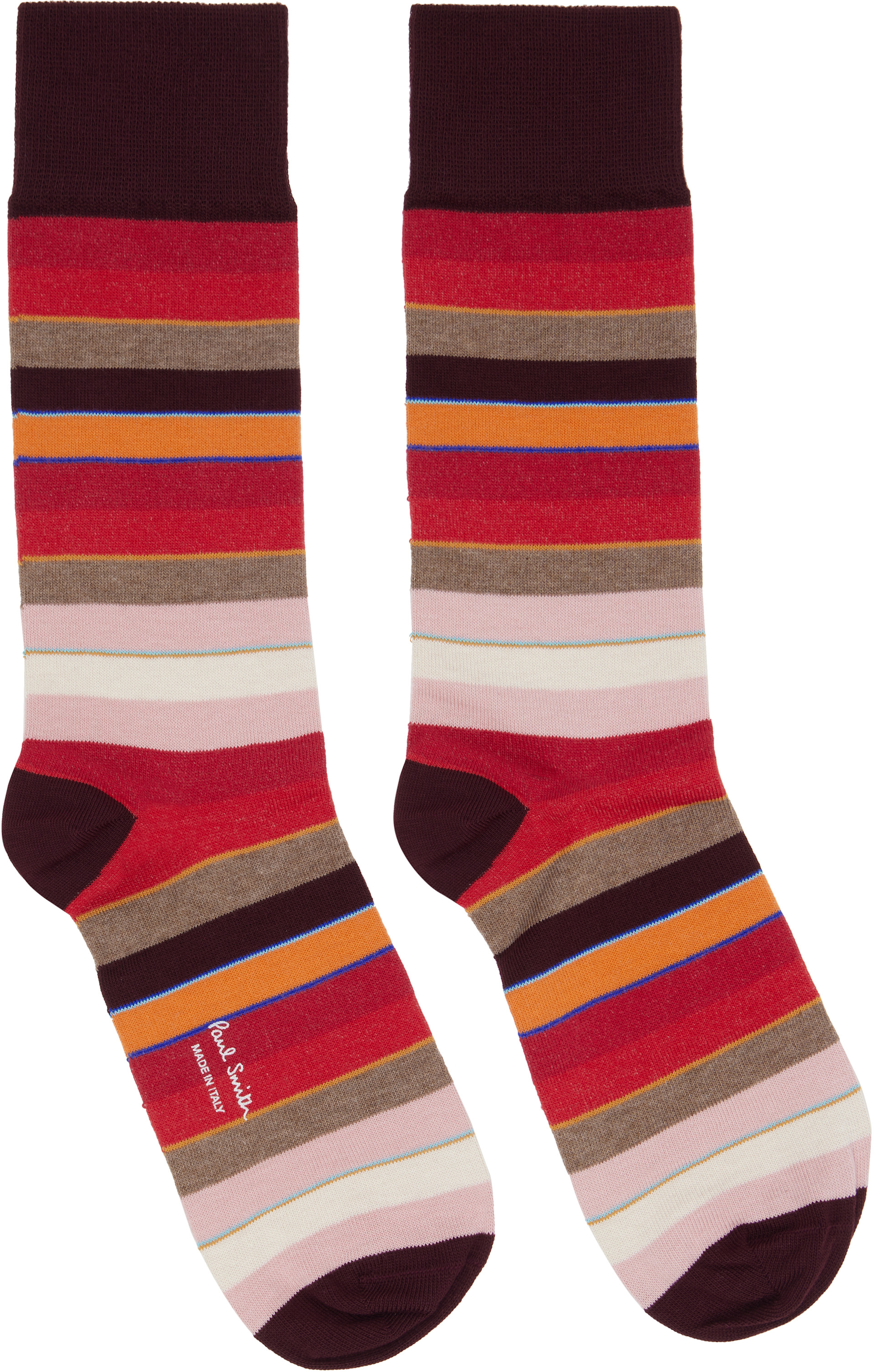 Paul Smith - マルチカラー ボーダー ソックス 3足セット