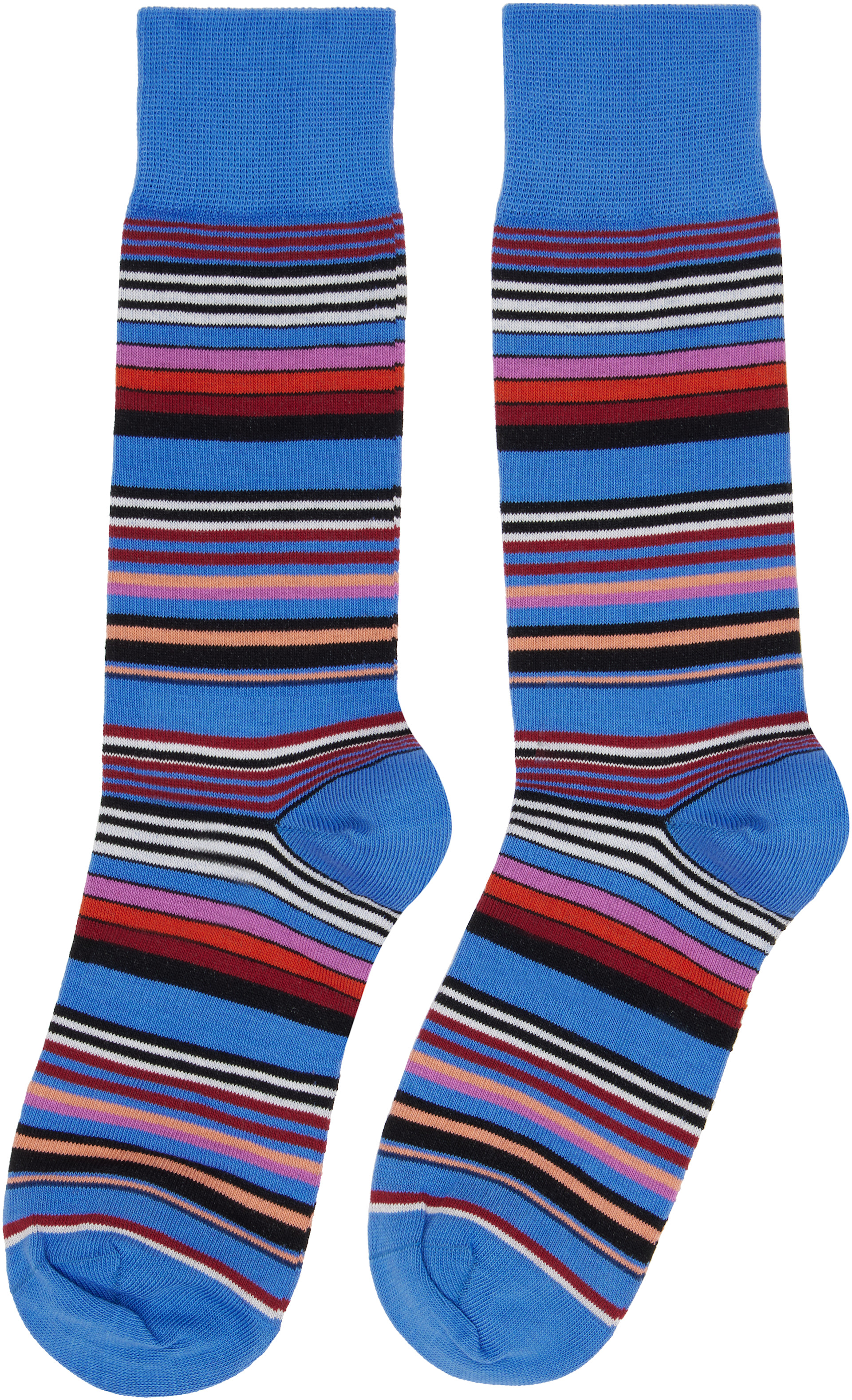 Paul Smith - マルチカラー ボーダー ソックス 3足セット