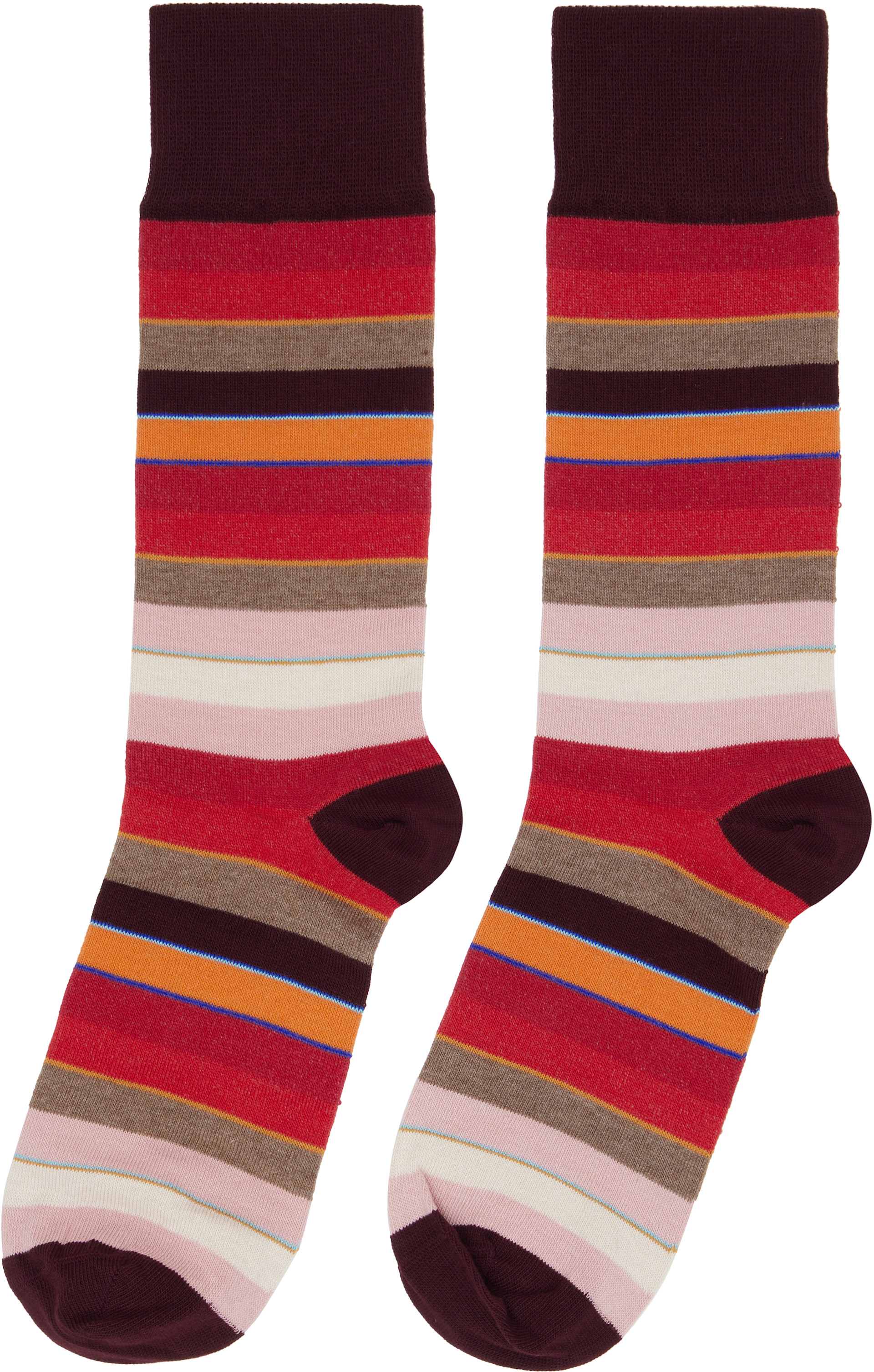 Paul Smith - マルチカラー ボーダー ソックス 3足セット
