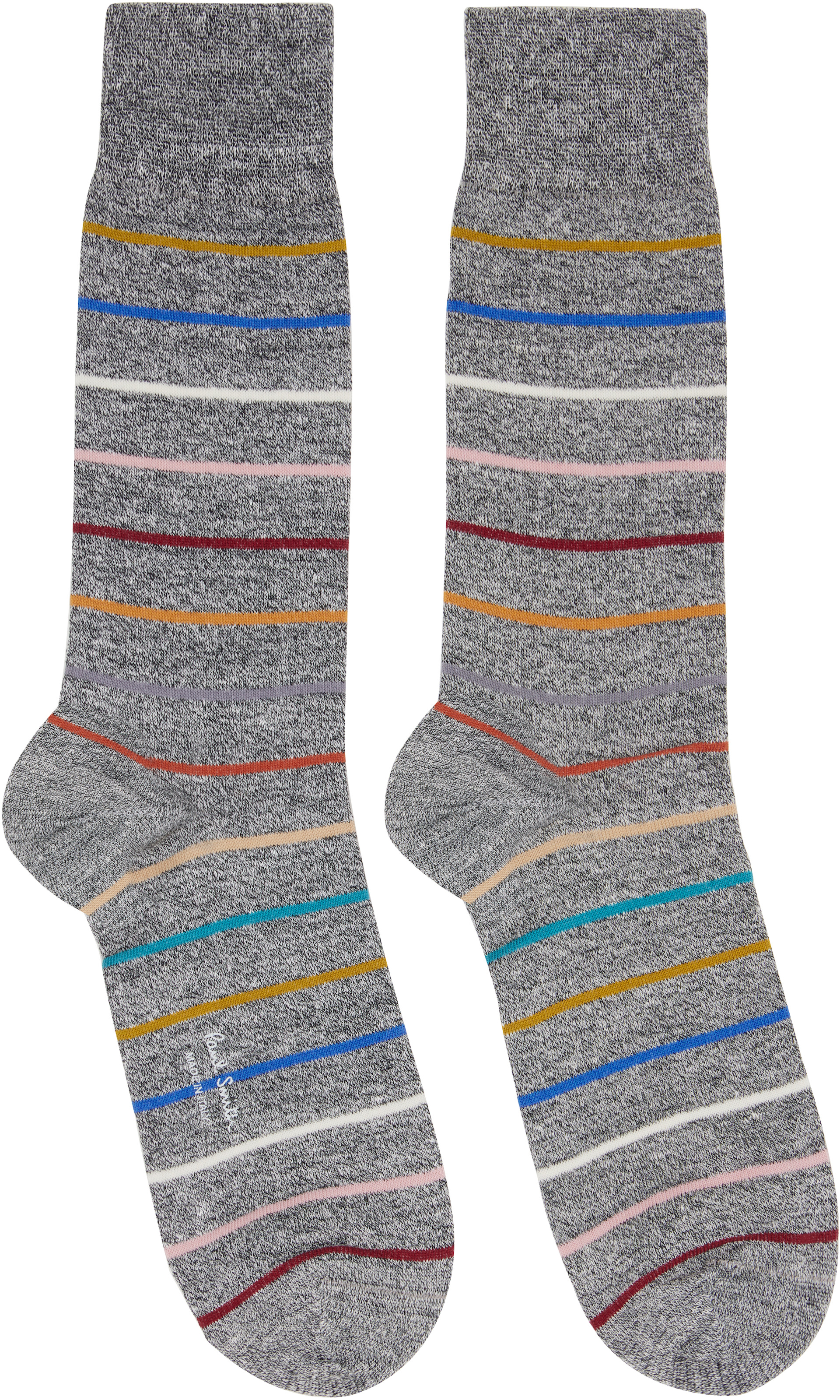 Paul Smith - マルチカラー ボーダー ソックス 3足セット