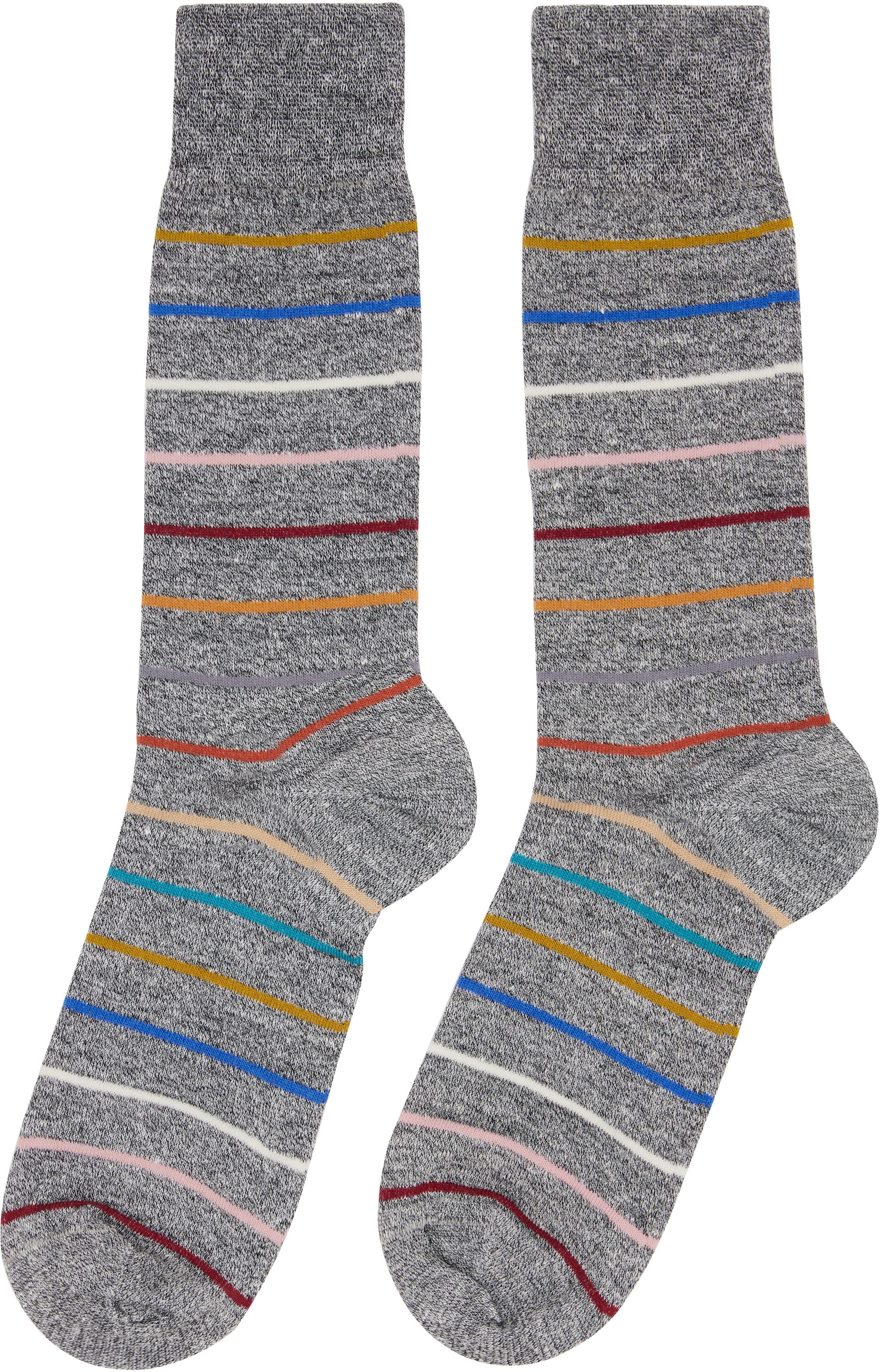 Paul Smith - マルチカラー ボーダー ソックス 3足セット