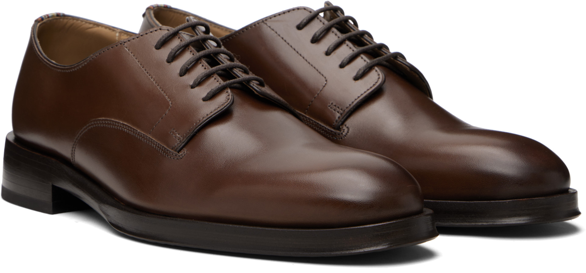 Paul Smith - 브라운 제이슨 더비 슈즈