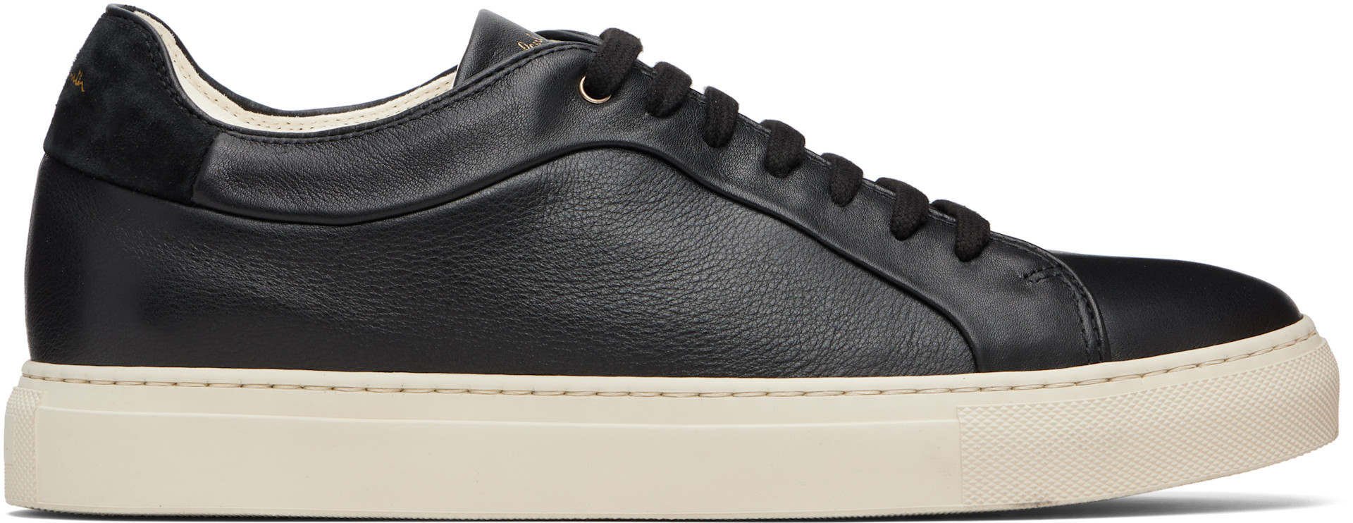 Paul Smith - Baskets Basso noires en cuir