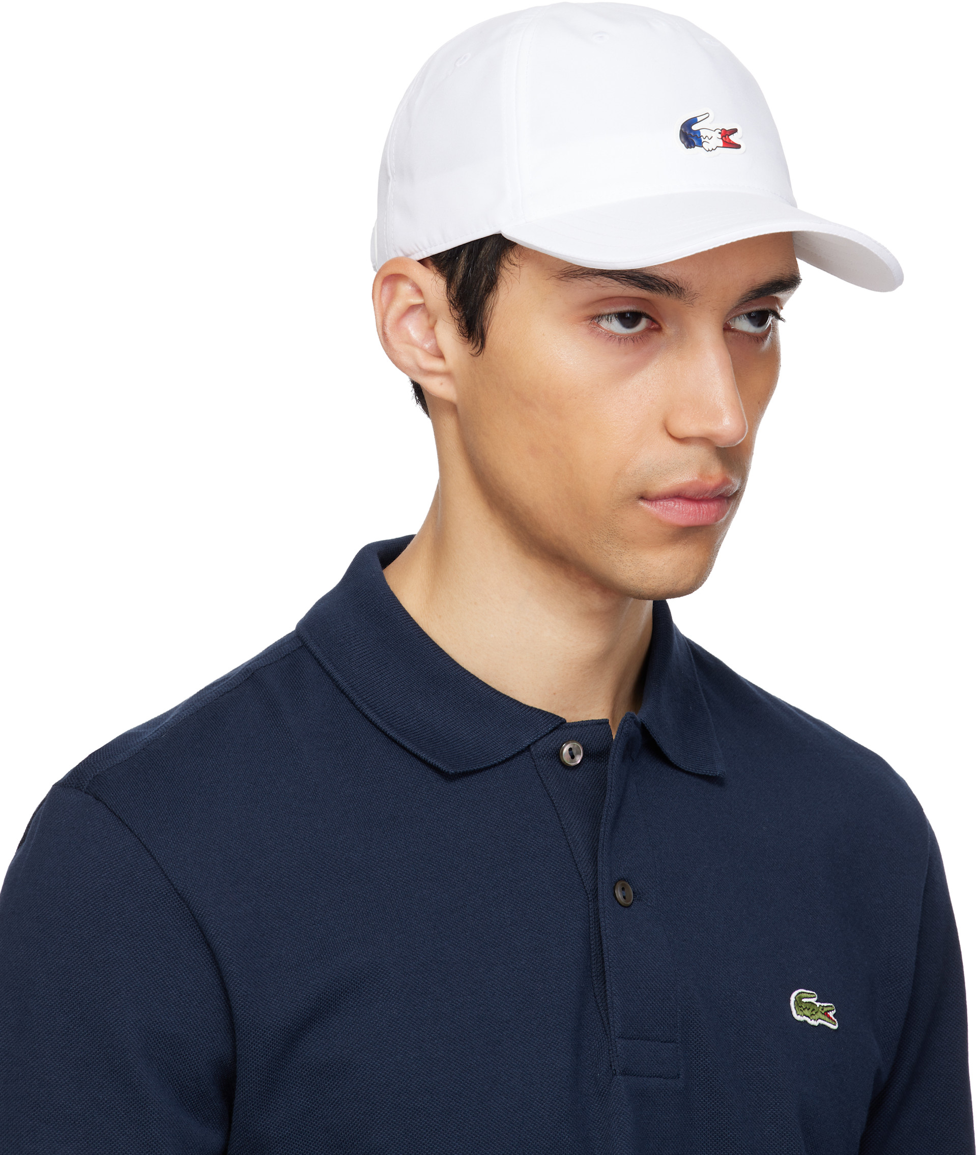 Lacoste: ホワイト French Tennis Team キャップ | SSENSE 日本
