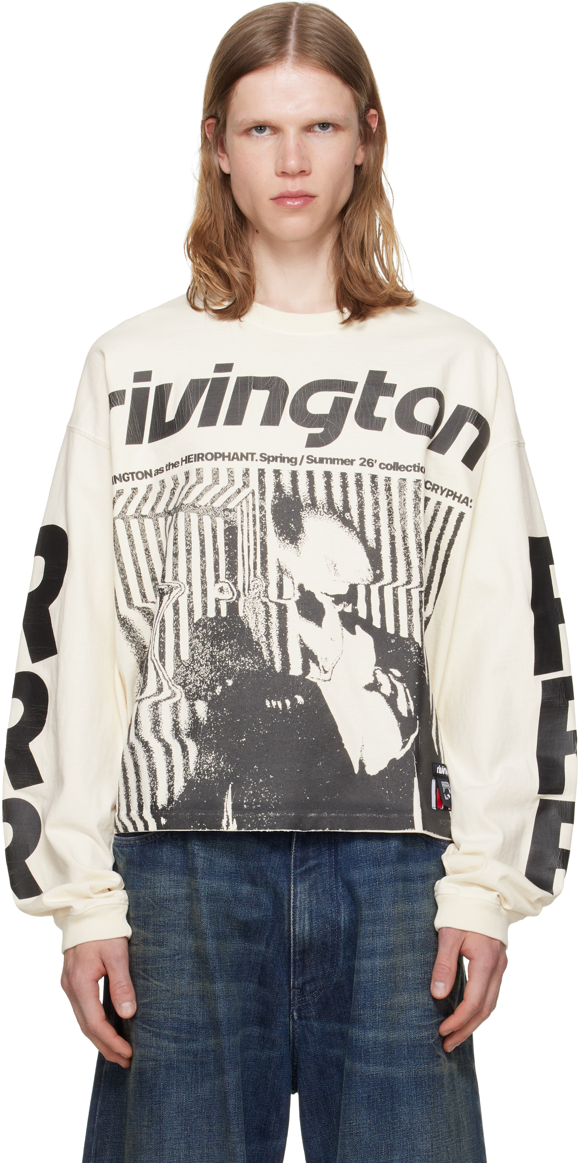 Rivington Roi Rebis: Off-White Isness CVA Long Sleeve T-shirt | SSENSE