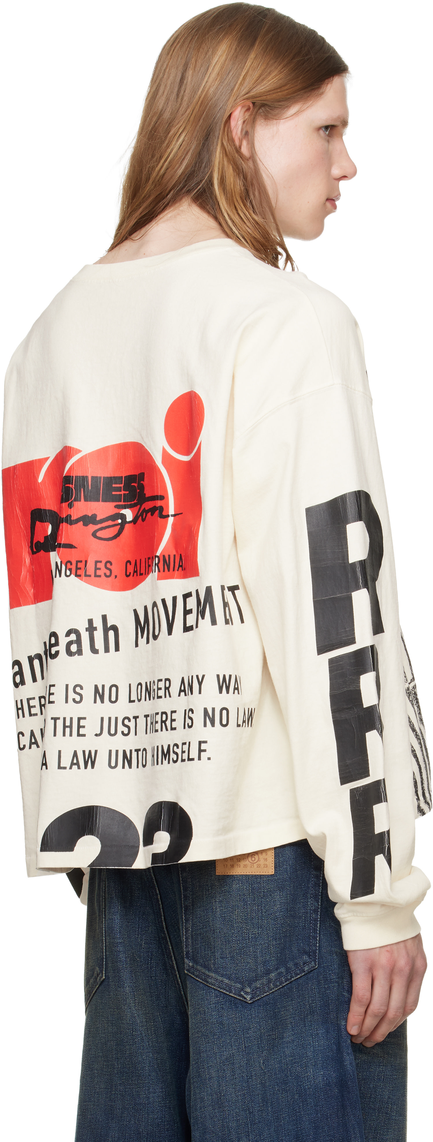 Rivington Roi Rebis: Off-White Isness CVA Long Sleeve T-shirt | SSENSE