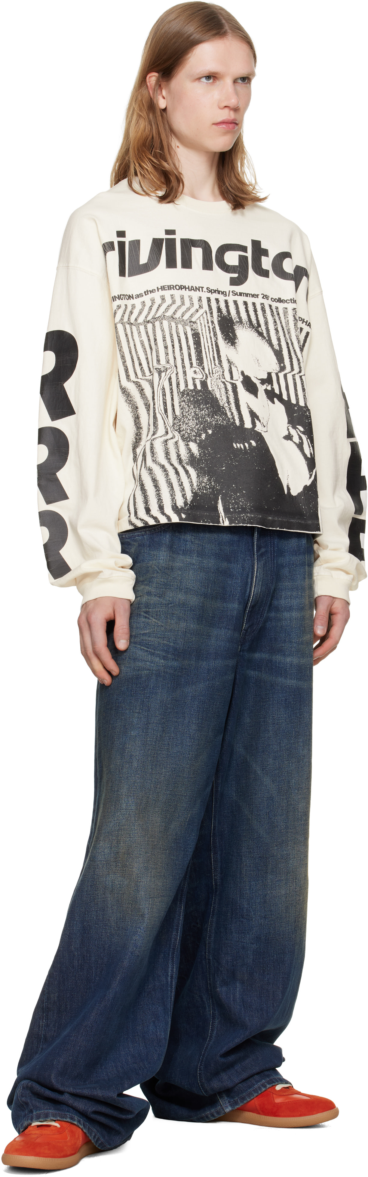Rivington Roi Rebis: Off-White Isness CVA Long Sleeve T-shirt | SSENSE