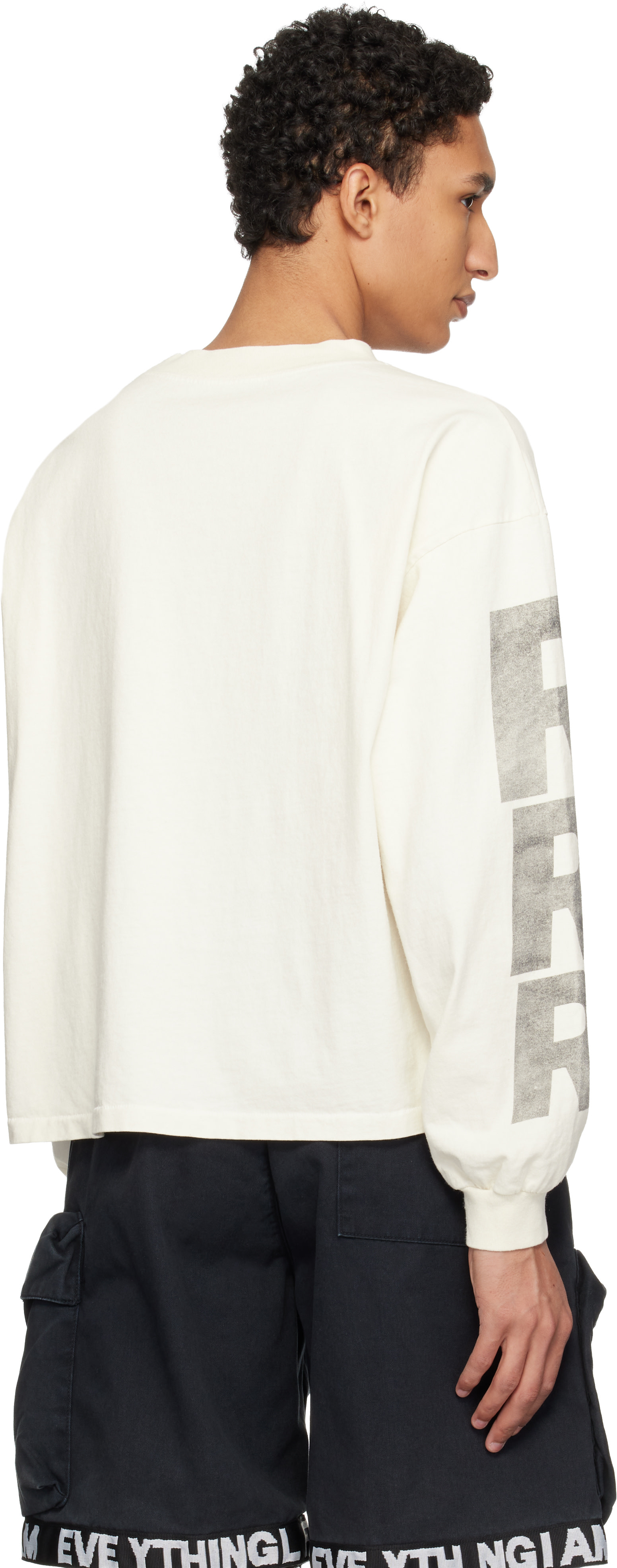 Rivington Roi Rebis: オフホワイト 'Roi' Garden 長袖Tシャツ