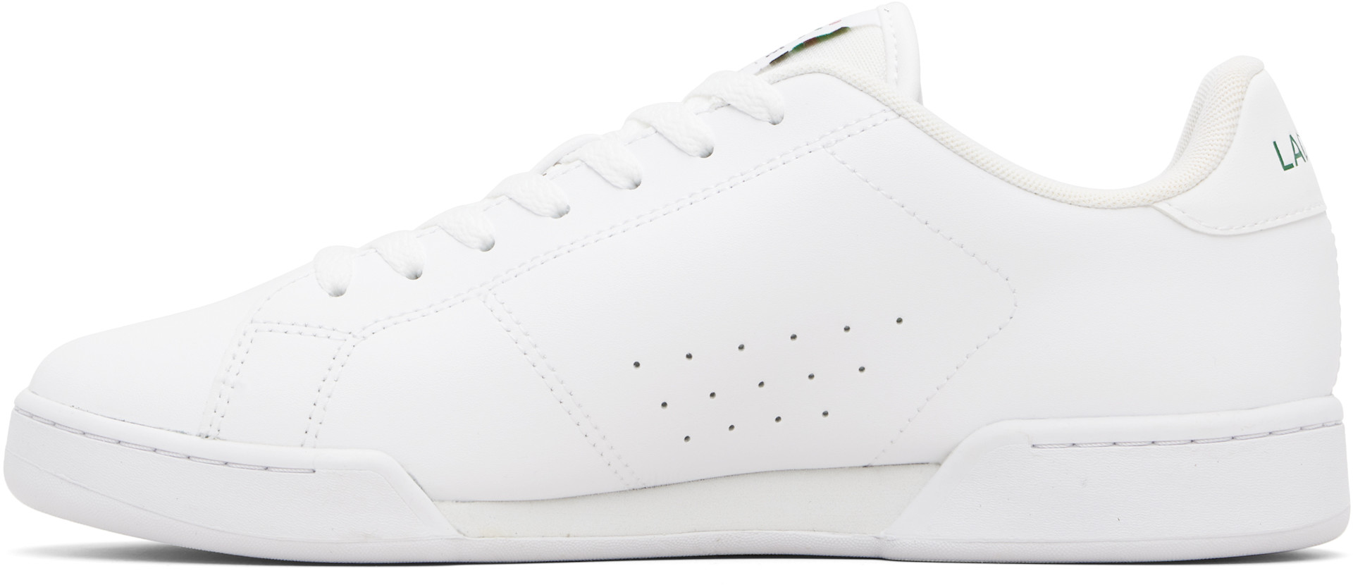 Lacoste - ホワイト Carnaby Cup レザースニーカー