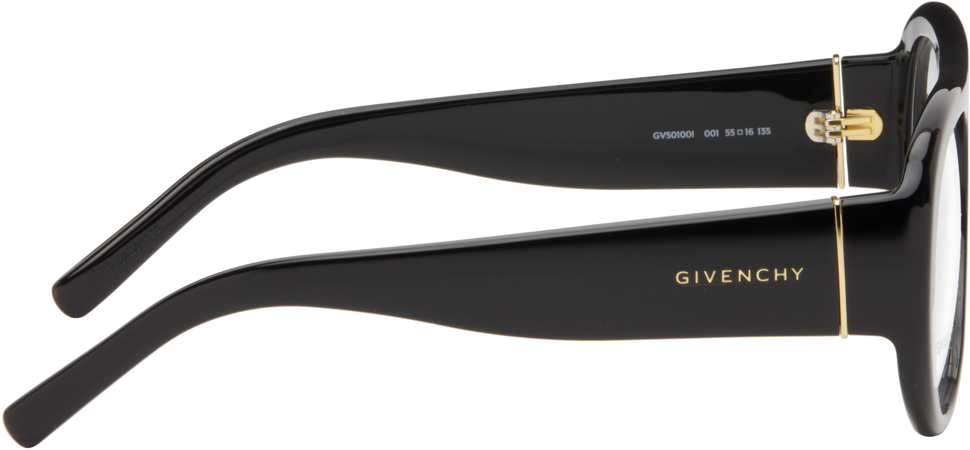 Givenchy - Lunettes noires à monture épaisse