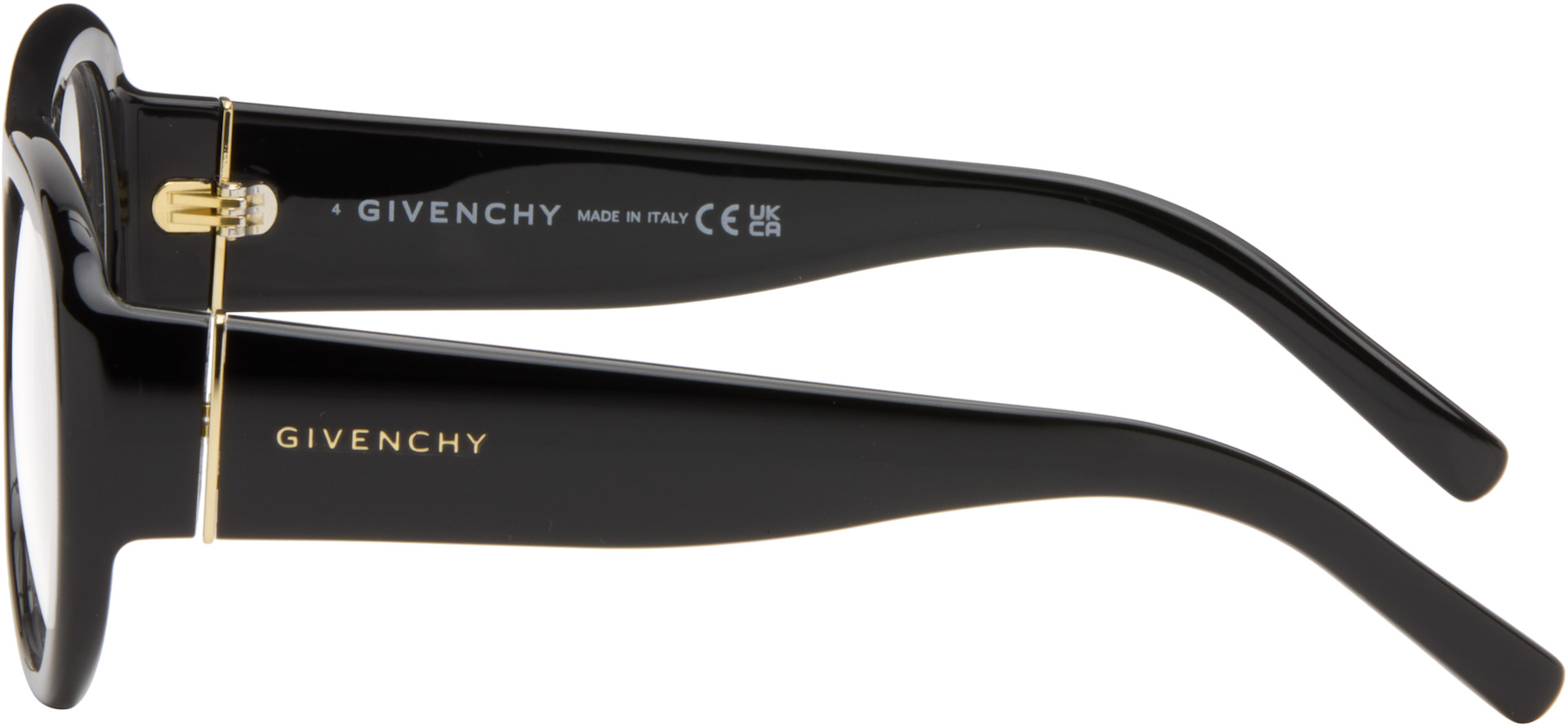 Givenchy - Lunettes noires à monture épaisse