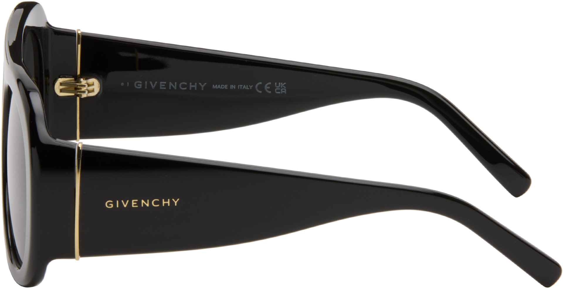 Givenchy - 블랙 볼드 선글라스