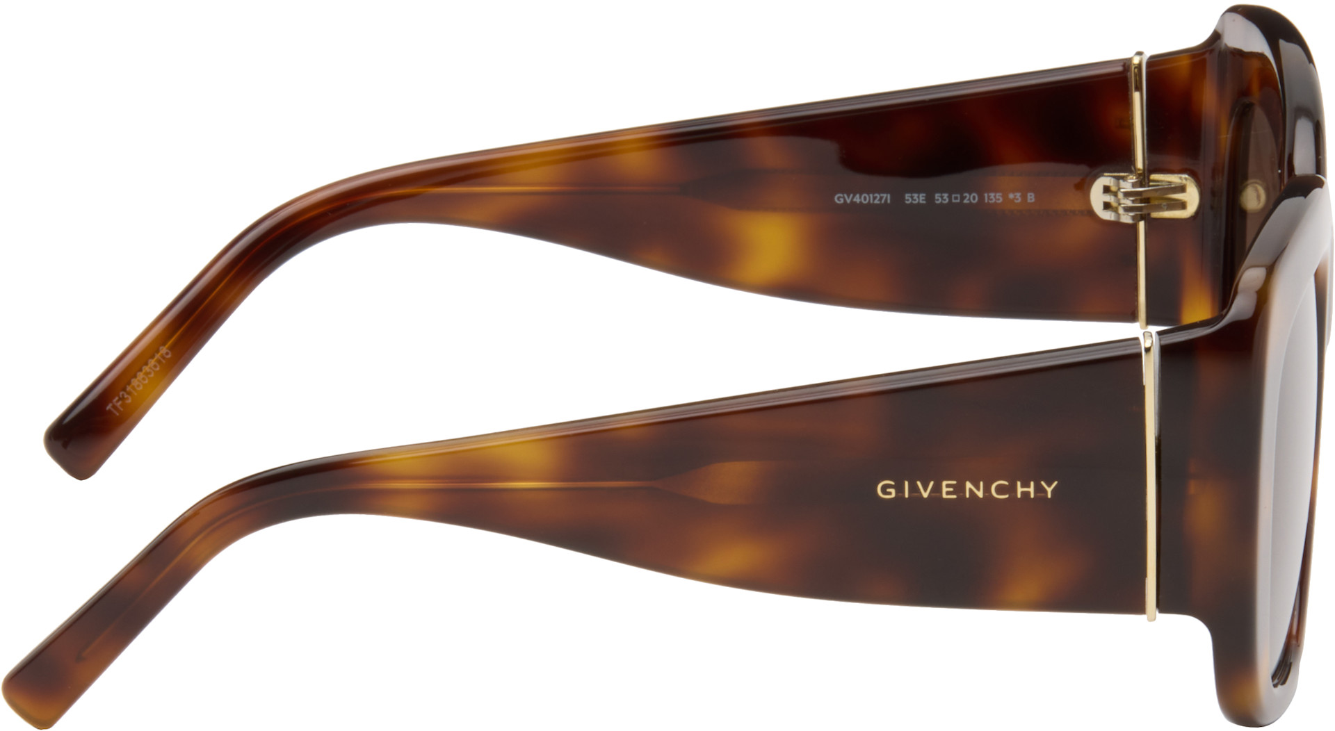 Givenchy - 브라운 볼드 선글라스