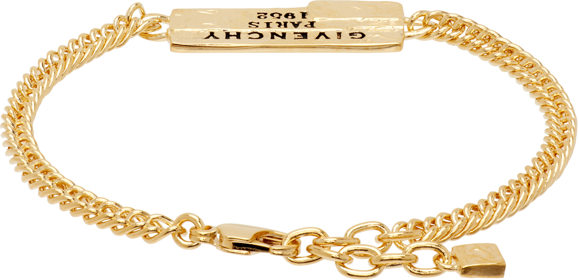 Givenchy - Bracelet à plaque à logo