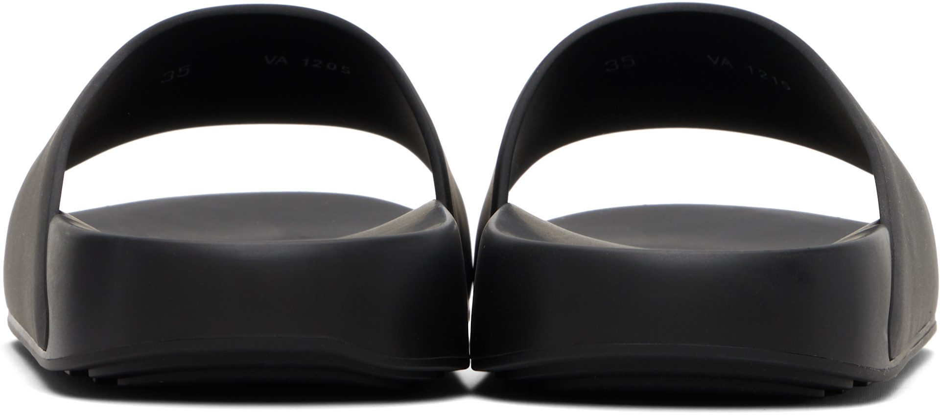 Givenchy - Sandales noires à logo