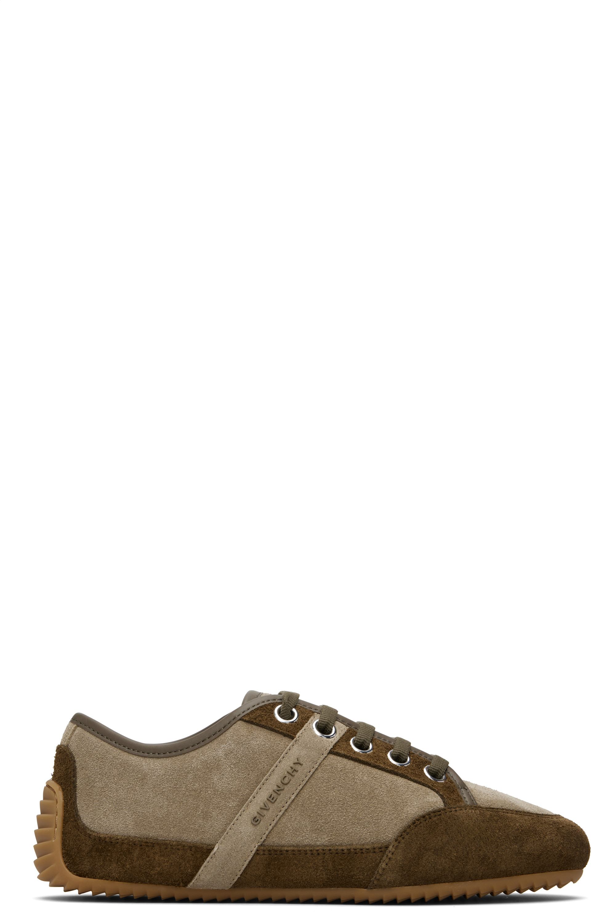 Givenchy - Baskets étroites brunes
