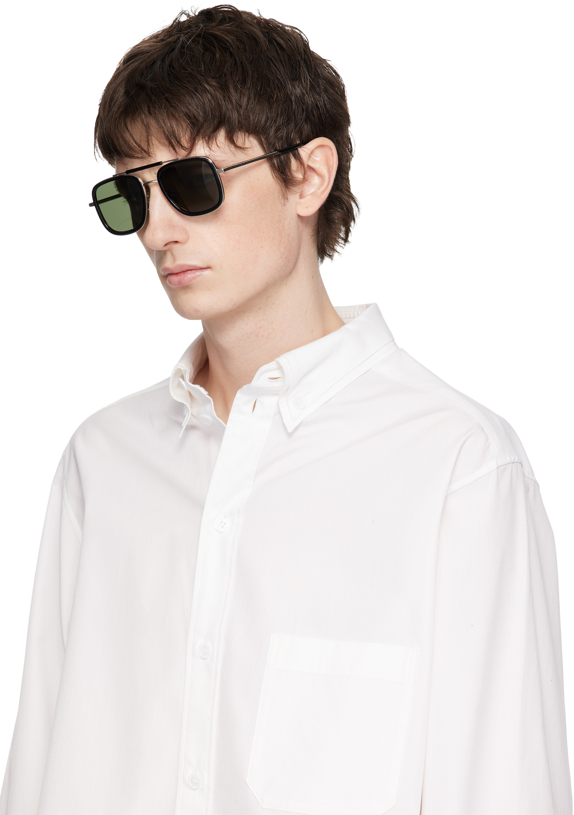 Givenchy - シルバー＆ブラック Day サングラス