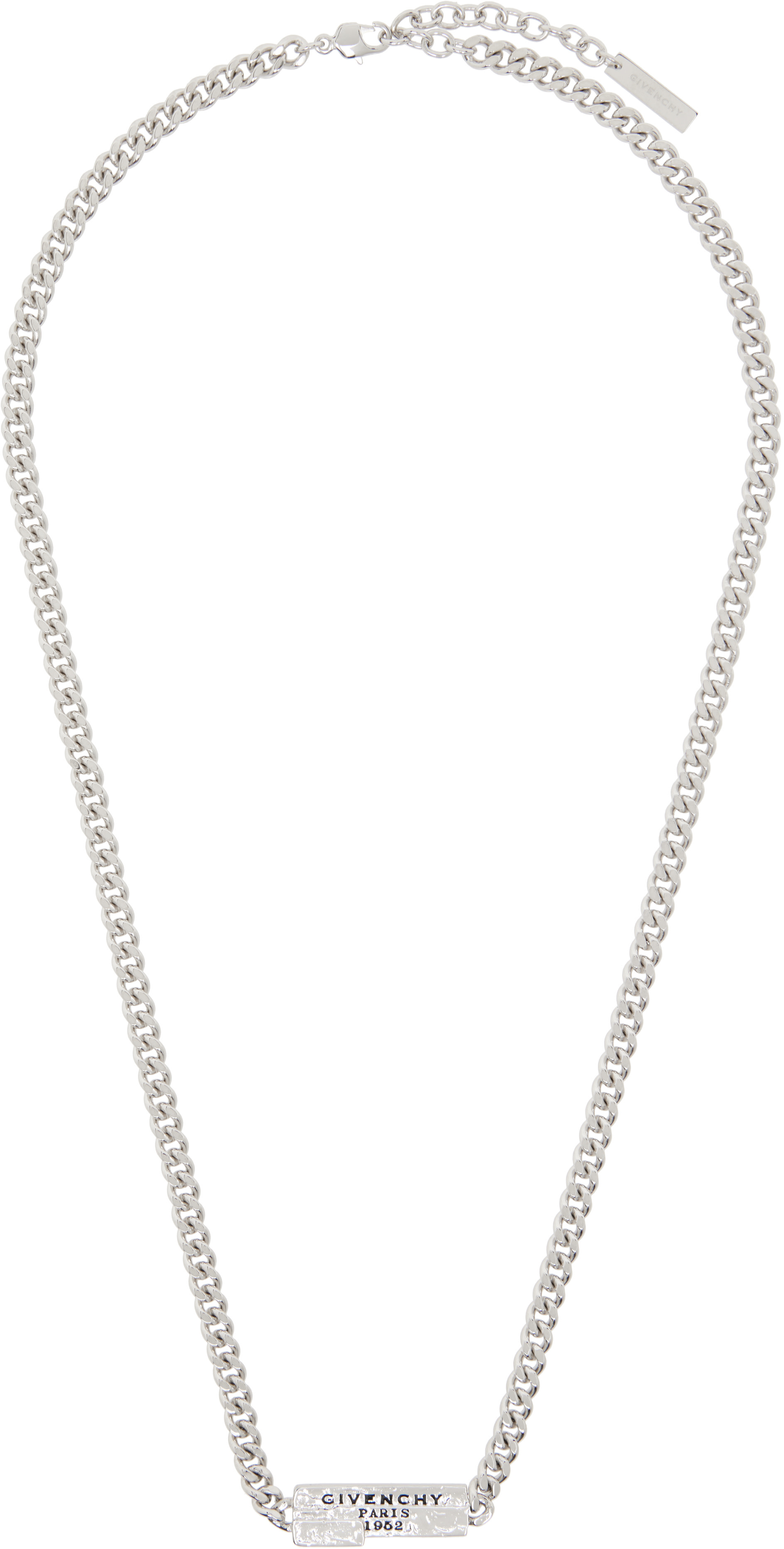Givenchy - Collier à pendentif à logo - Tape